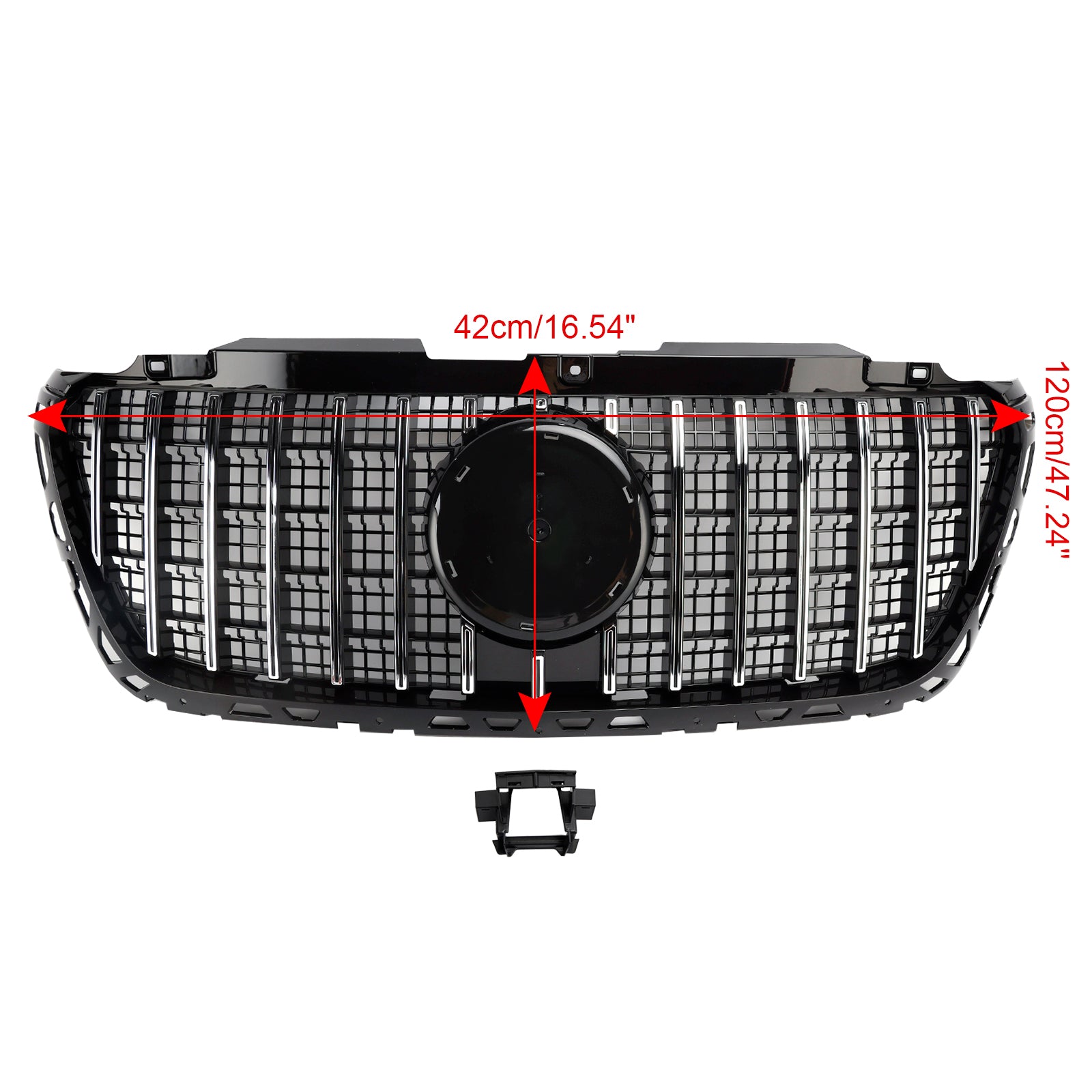 Mercedes Sprinter 2018 2019 2020 2021 2022 2023 W907 W910 Grille de pare-chocs avant de style GT