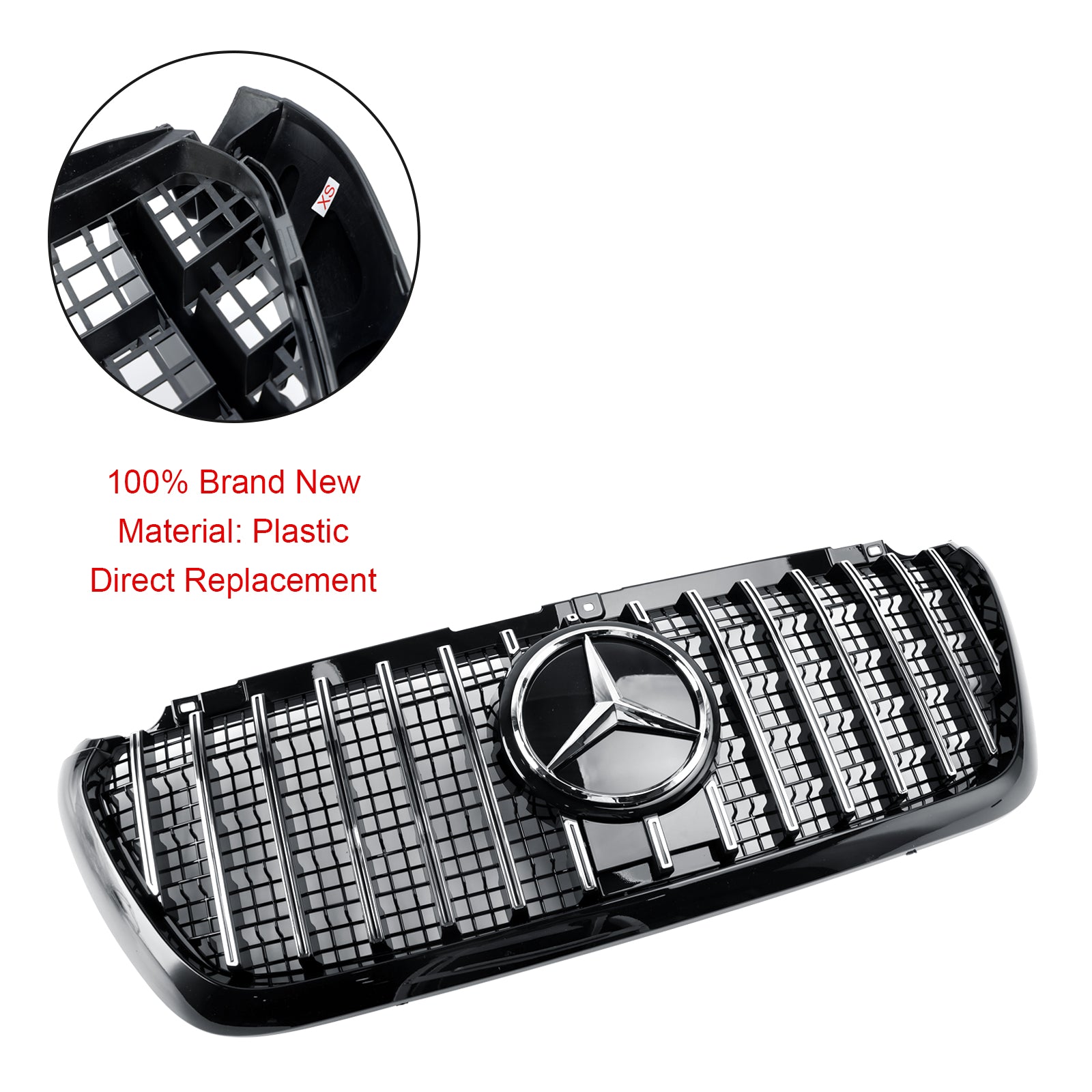 Mercedes Sprinter 2018-2023 W907 W910 GT-stijl voorbumpergrille