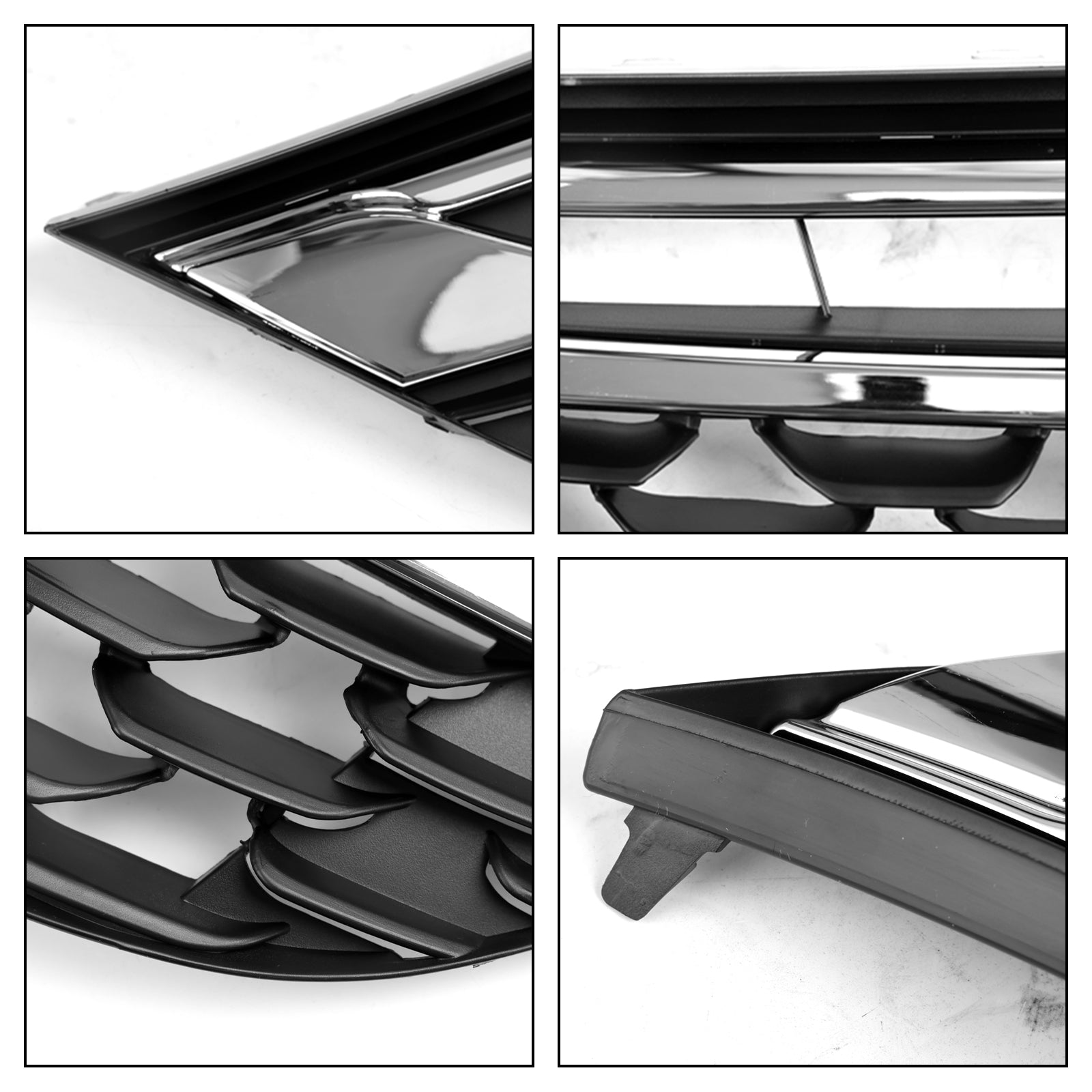 Vauxhall Astra K 2015-2019 Facelift OPEL Vauxhall Astra K Grille de pare-chocs avant noir chromé 13464791 13423642