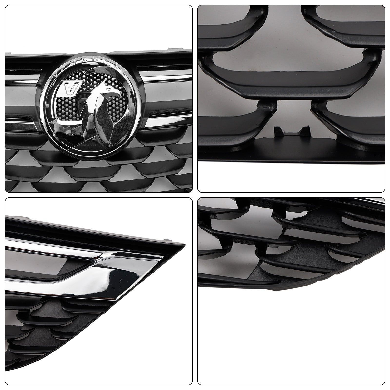 2015-2019 OPEL ASTRA K Facelift Front Bumper Grill Grille 13464791 Black Chrome