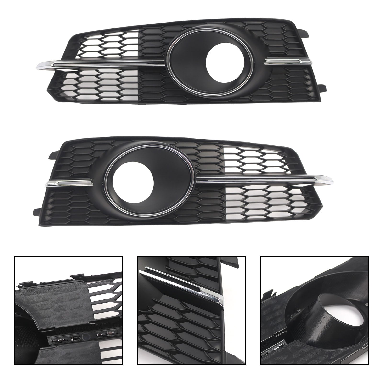 2011-2018 AUDI A6 4G C7 A6l Fog Light Front Bumper Lower Grill 4G0807682AG