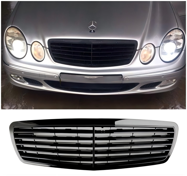 Mercedes-Benz E-Klasse 2002-2006 W211 E320 E350 E500 E55 AMG Frontgrille