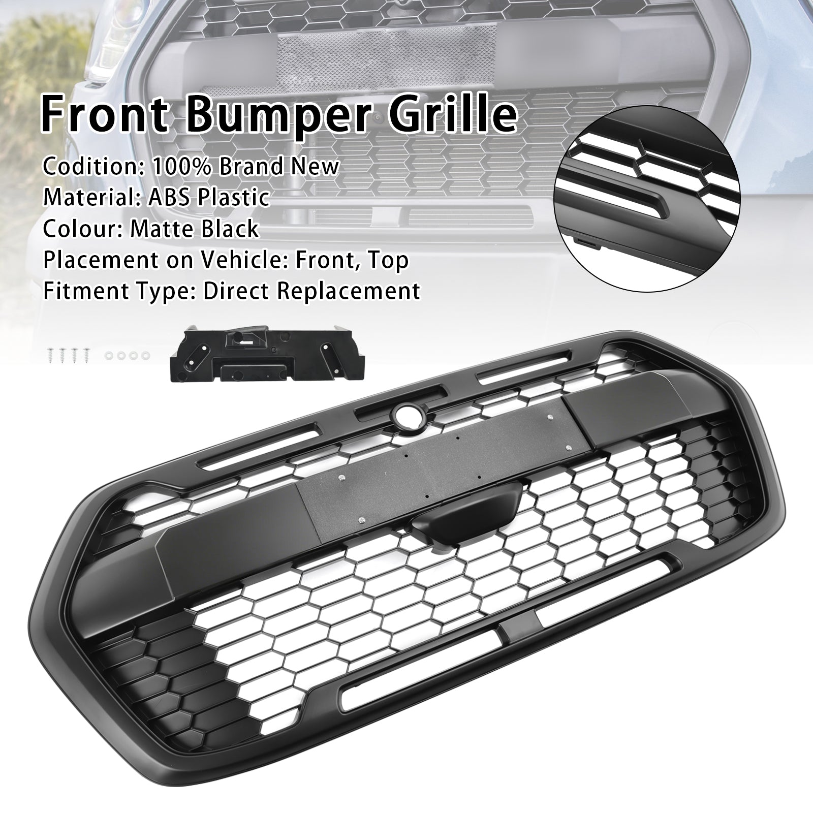 2020-2024 Ford Transit T150 T250 T350 Raptor-stijl voorbumpergrille 2467809