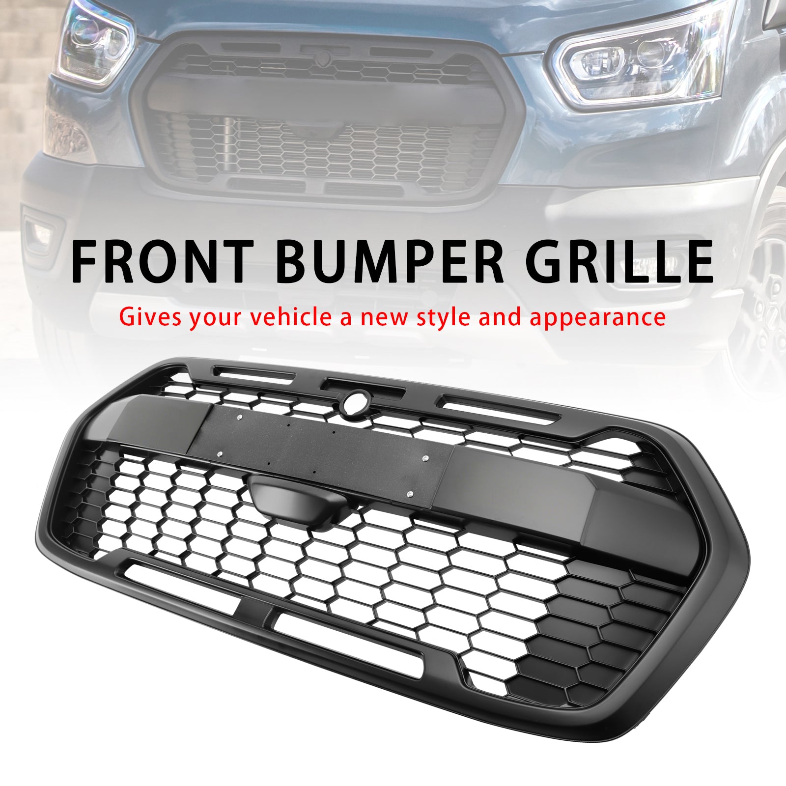 2020-2024 Ford Transit T150 T250 T350 Raptor-stijl voorbumpergrille 2467809
