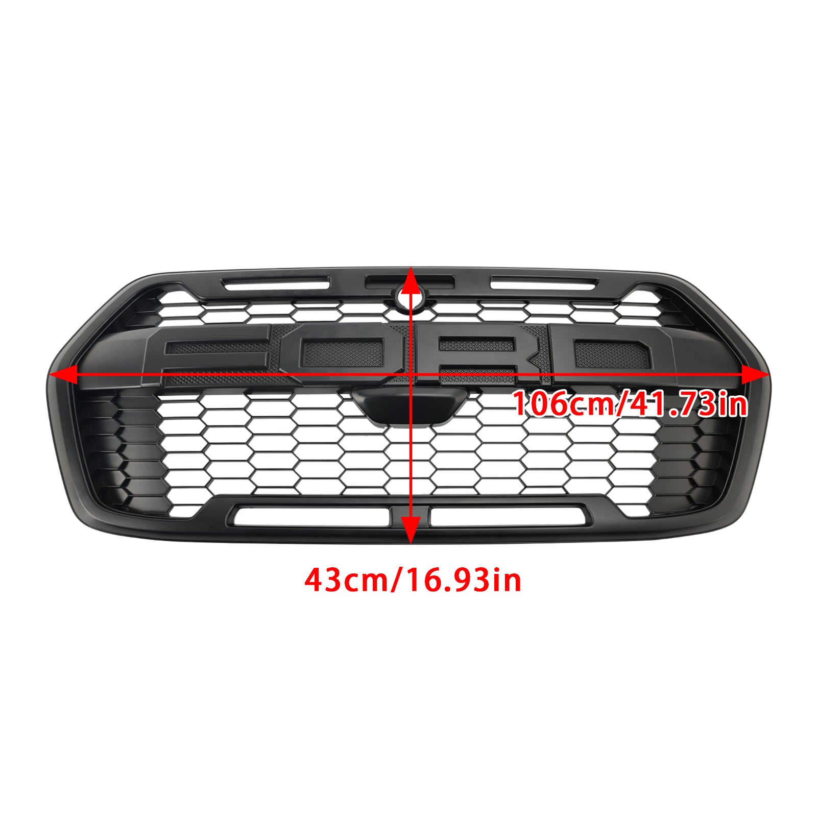 2019-2024 Ford Transit MK8 Trail Raptor-stijl voorbumpergrille 2467809