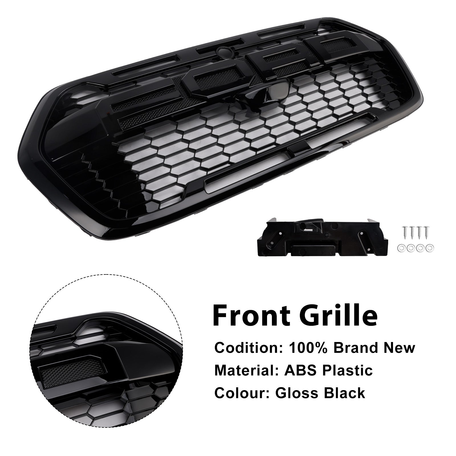 Ford Transit MK8 Trail Raptor-stijl voorbumpergrille vanaf 2019 2467809