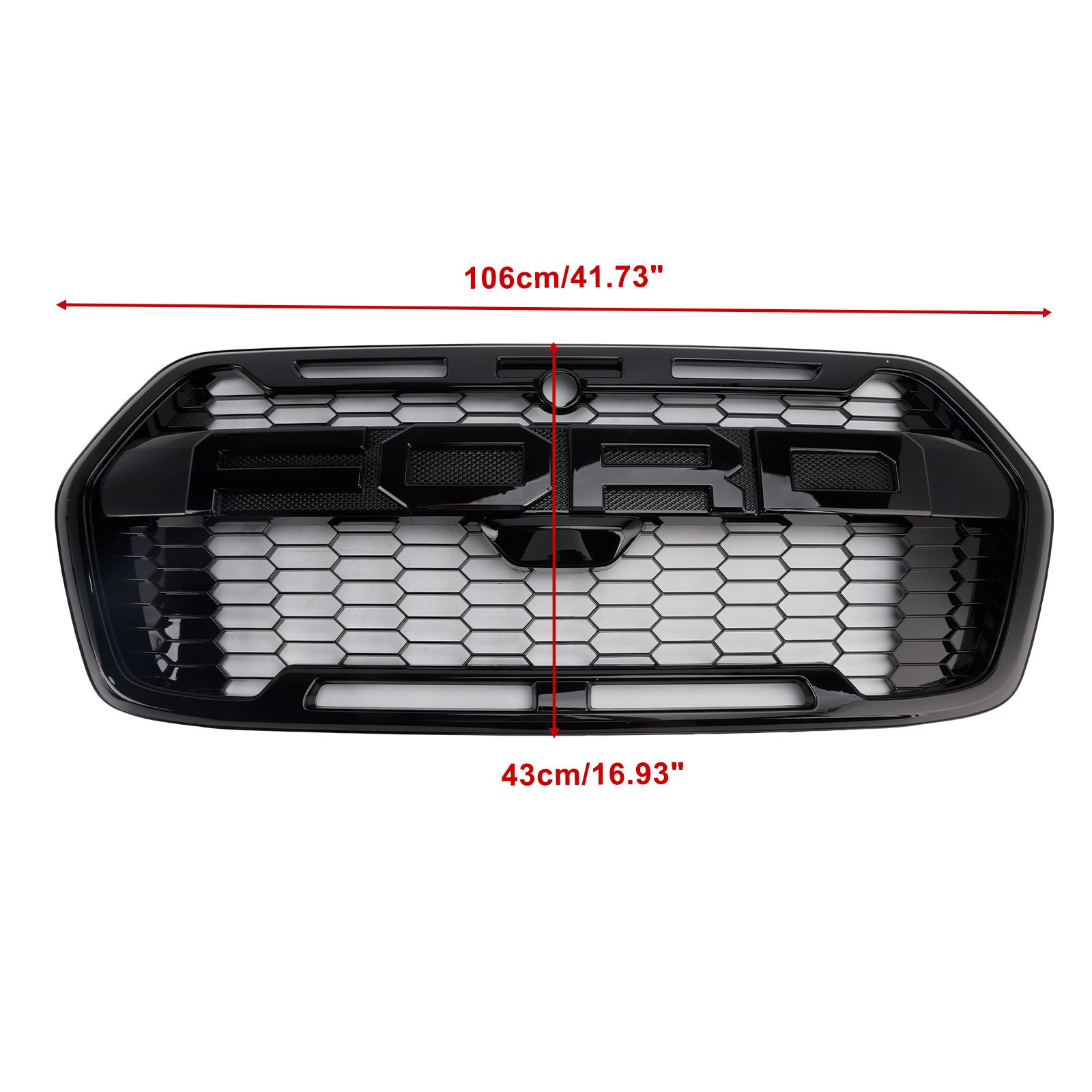 Ford Transit MK8 Trail Raptor-stijl voorbumpergrille vanaf 2019 2467809