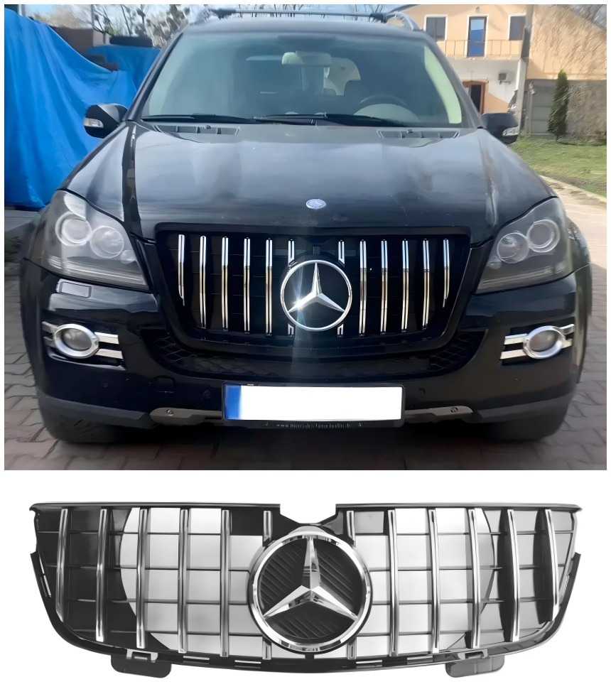 2007-2009 Mercedes Benz GL-Class X164 GL350 GT Front Bumper Grille Grill