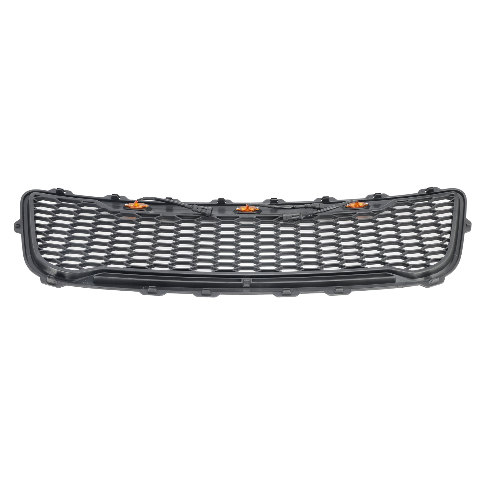 1999-2003 Ford F150 m/ LED Raptor Style Matte Black Front Honeycomb Bumper Grille Grill