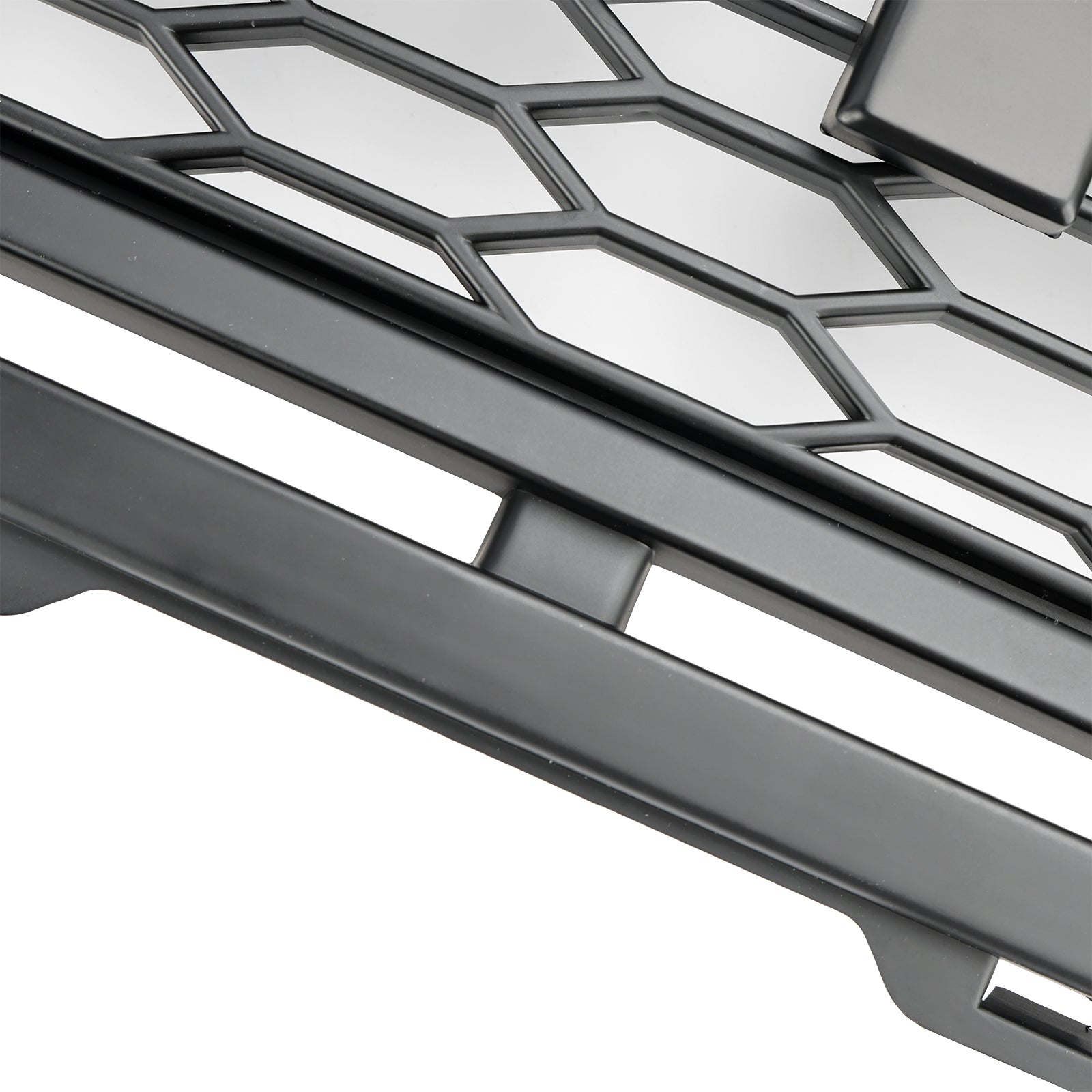 1999-2003 Ford F150 m/ LED Raptor Style Matte Black Front Honeycomb Bumper Grille Grill