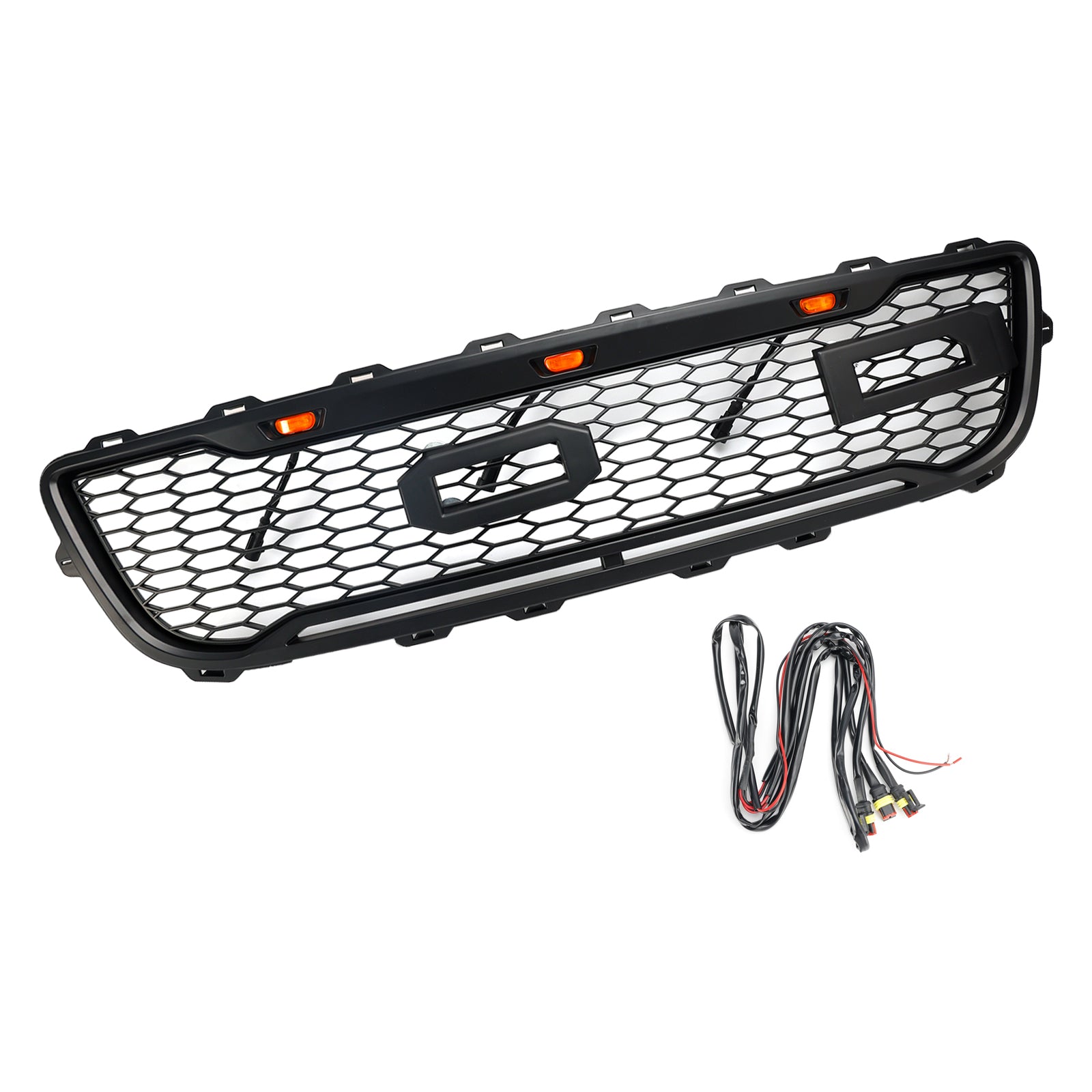 1999-2003 Ford F150 com Raptor LED estilo Raptor Black Front Front Honeycomb grade Grill