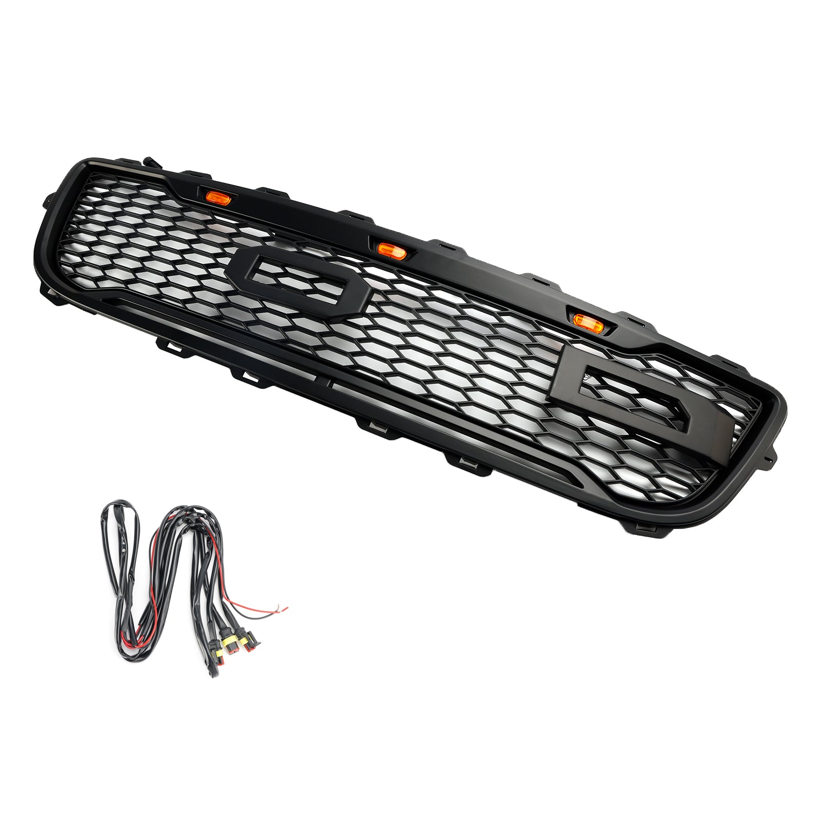 1999-2003 Ford F150 com Raptor LED estilo Raptor Black Front Front Honeycomb grade Grill