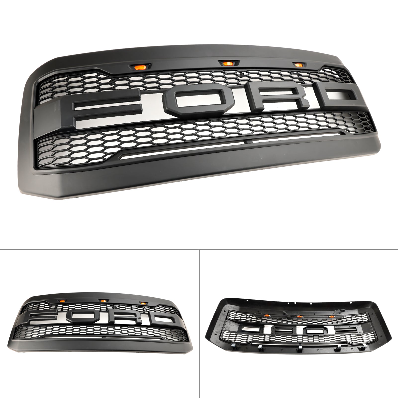 2005 2006 2007 Ford F250 F350 Super Duty met LED-voorbumpergrille