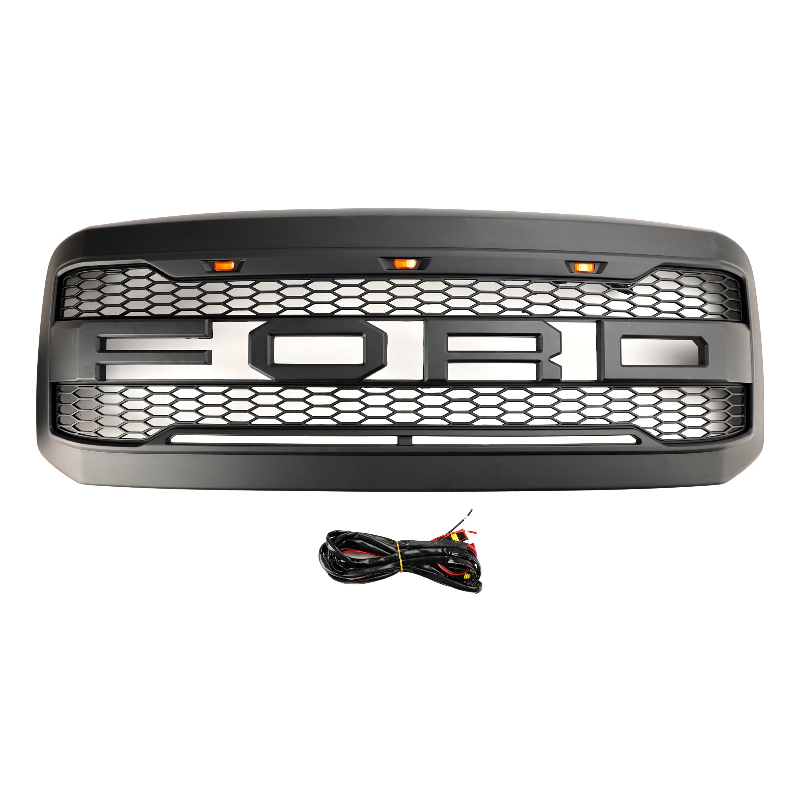 2005 2006 2007 Ford F250 F350 Super Duty met LED-voorbumpergrille