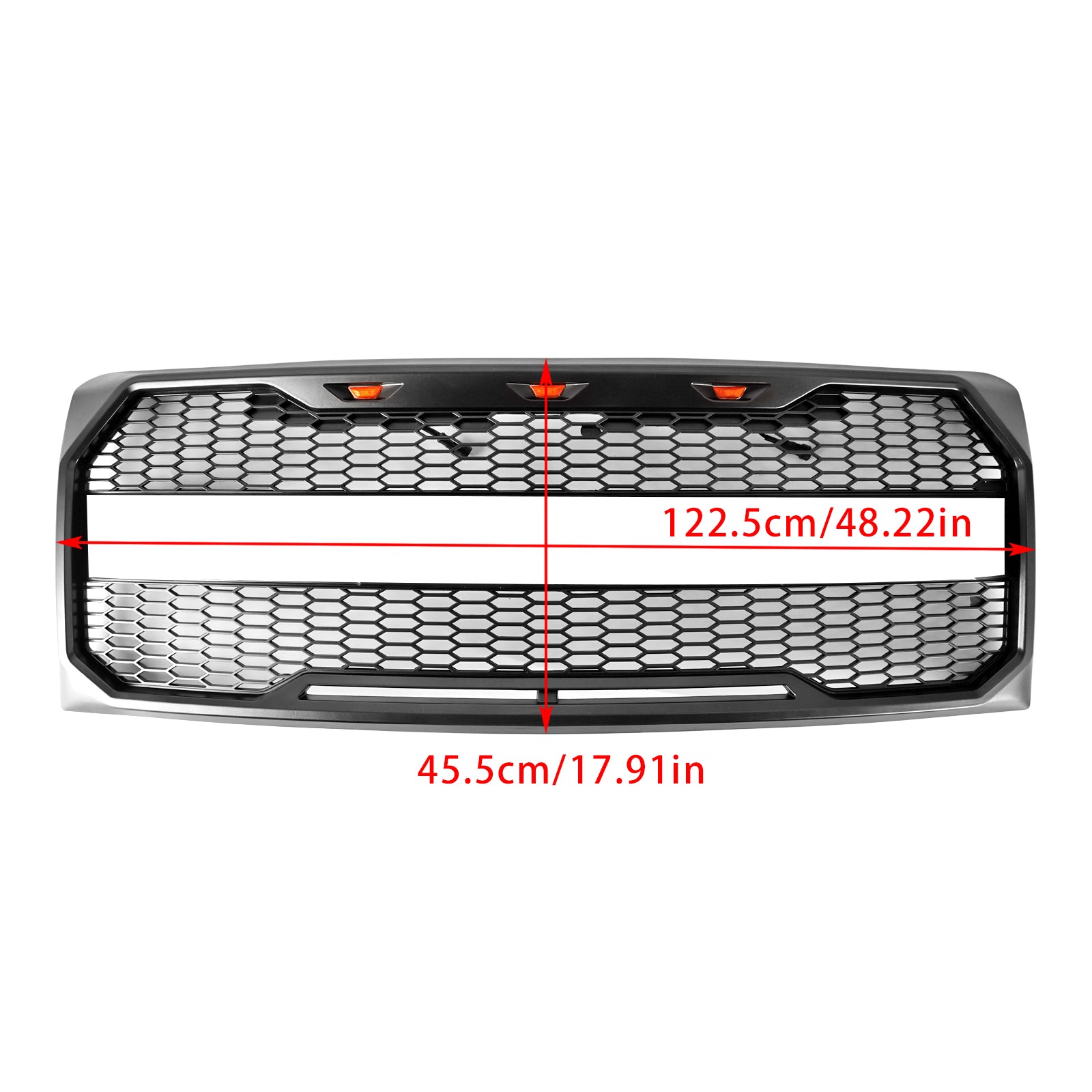 Ford F150 2009-2014 con griglia per paraurti anteriore stile LED Raptor