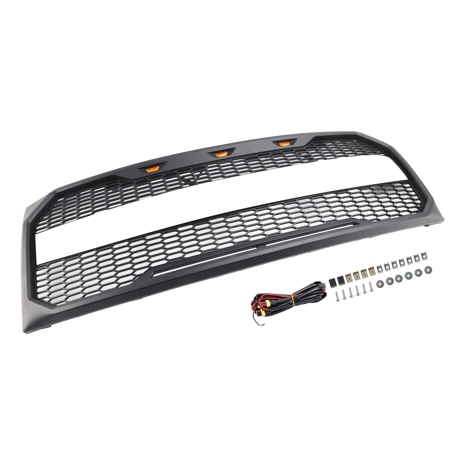 2009 2010 2011 2012 2013 2014 Ford F150 Raptor Style Grille de pare-chocs avant avec LED noir
