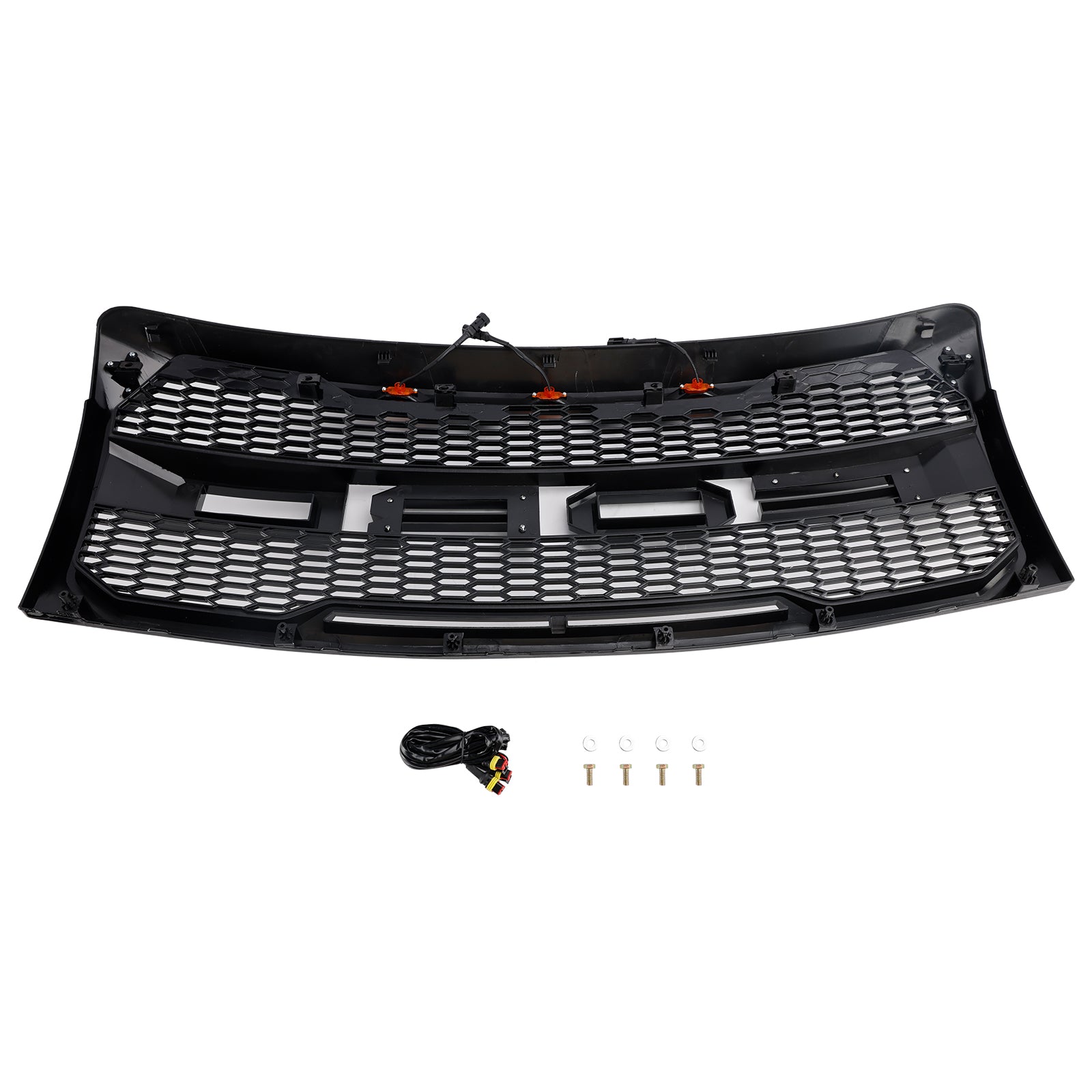 2009-2014 Ford F150 Noir brillant Raptor Style Grille de pare-chocs avant