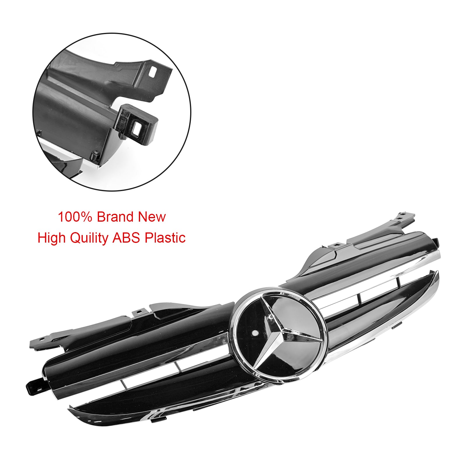 1998-2004 Mercedes Benz SLK-Class R170 SLK320 SLK230 SLK200 GRINHA DE ROMPENTE FRONTAL