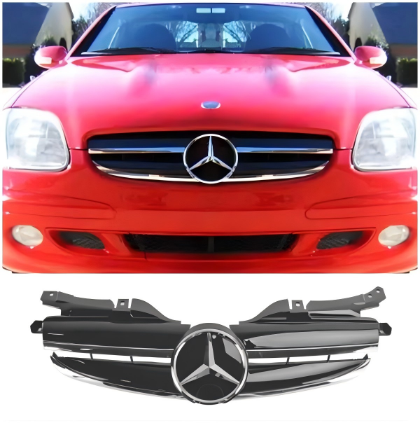 1998-2004 Mercedes Benz SLK-Klasse R170 SLK320 SLK230 SLK200 Voorbumpergrille Grill