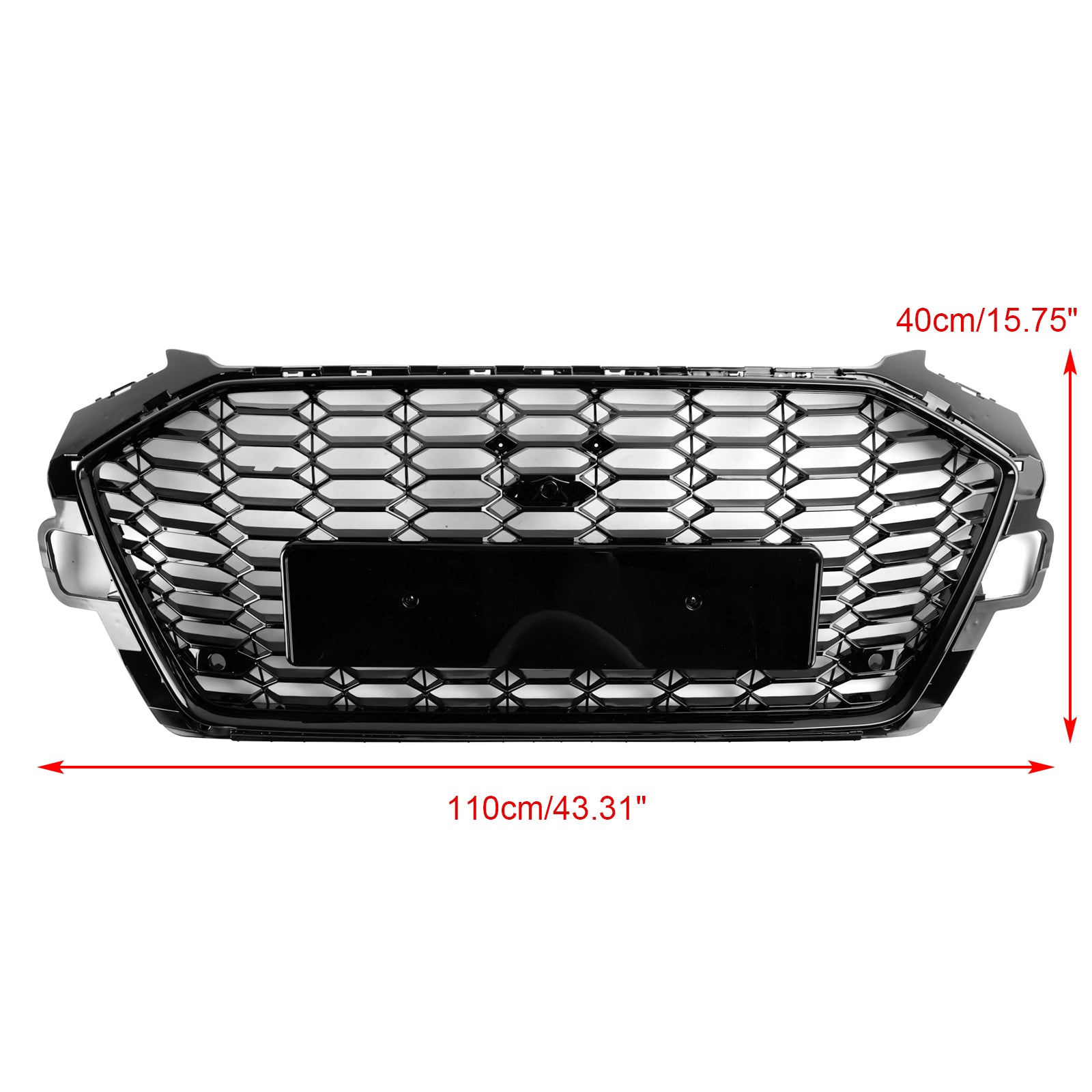 2020-2022 Audi A4 B9.5 A4 S-Line S4 RS4-stil støtfangergrill foran, grill 8W0853651D