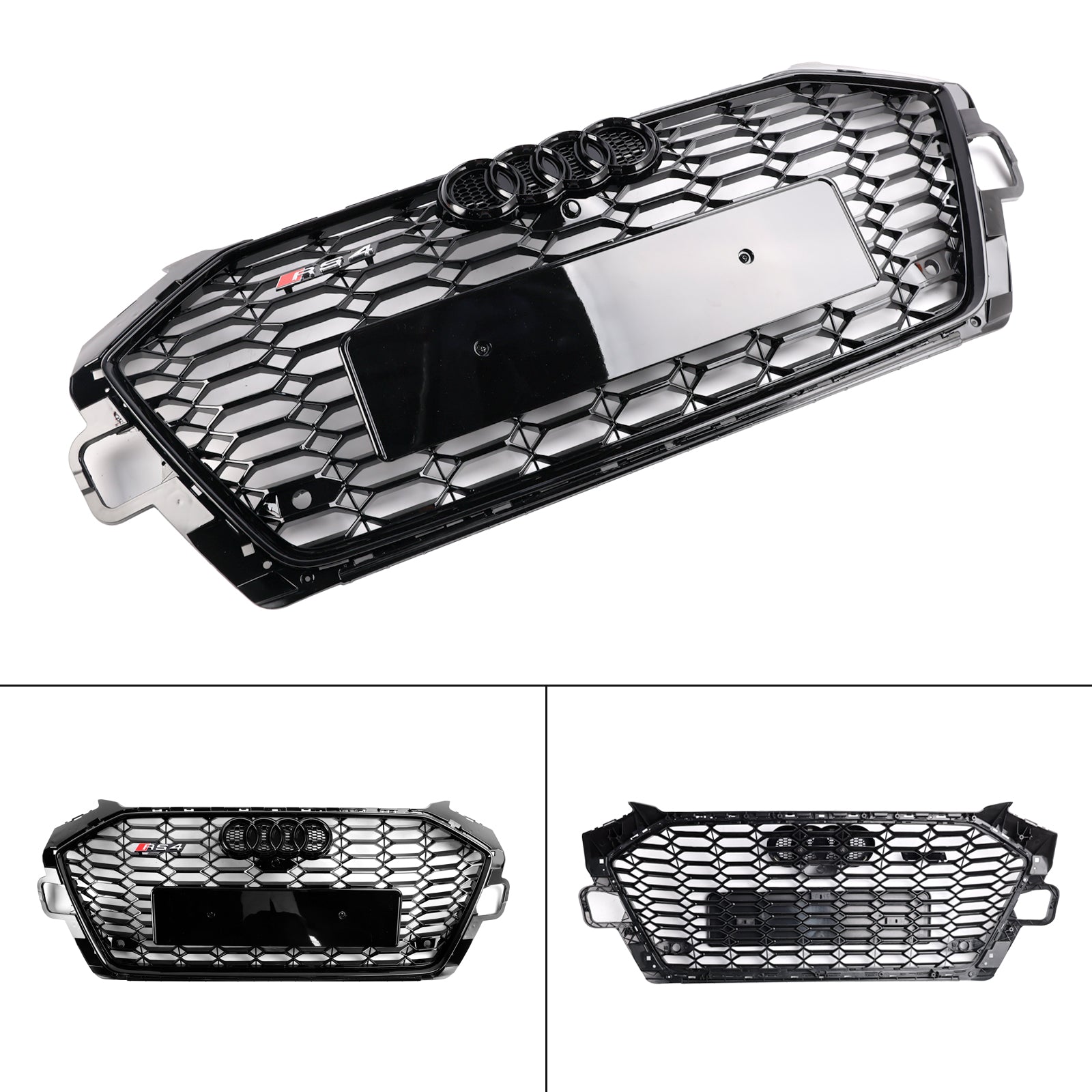 Grille de pare-chocs avant style Audi A4 B9.5 A4 S-Line S4 RS4 2020-2022 8W0853651D