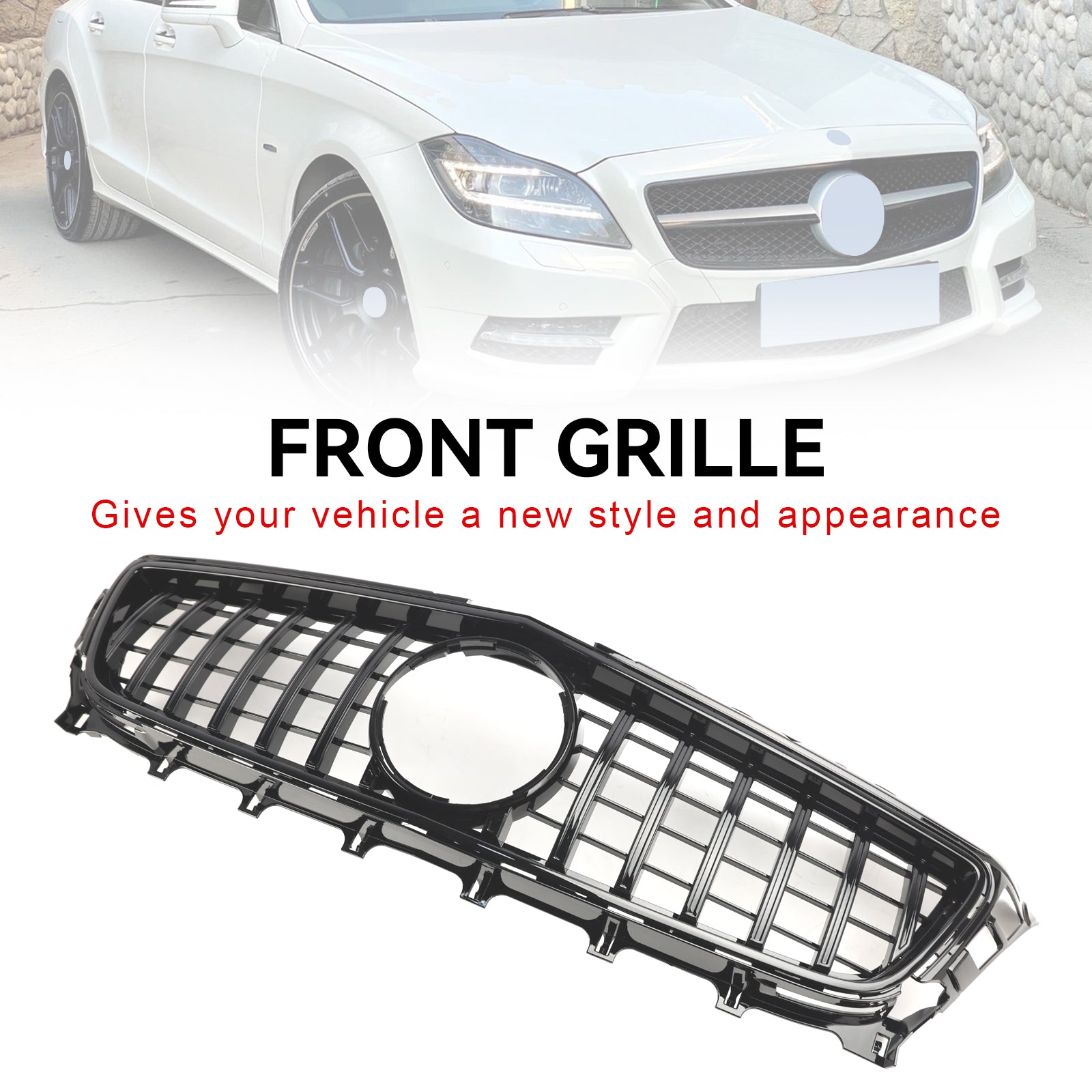2011-2014 Mercedes-Benz W218 C218 X218 CLS CLS350/500/550 Voorgrille GT