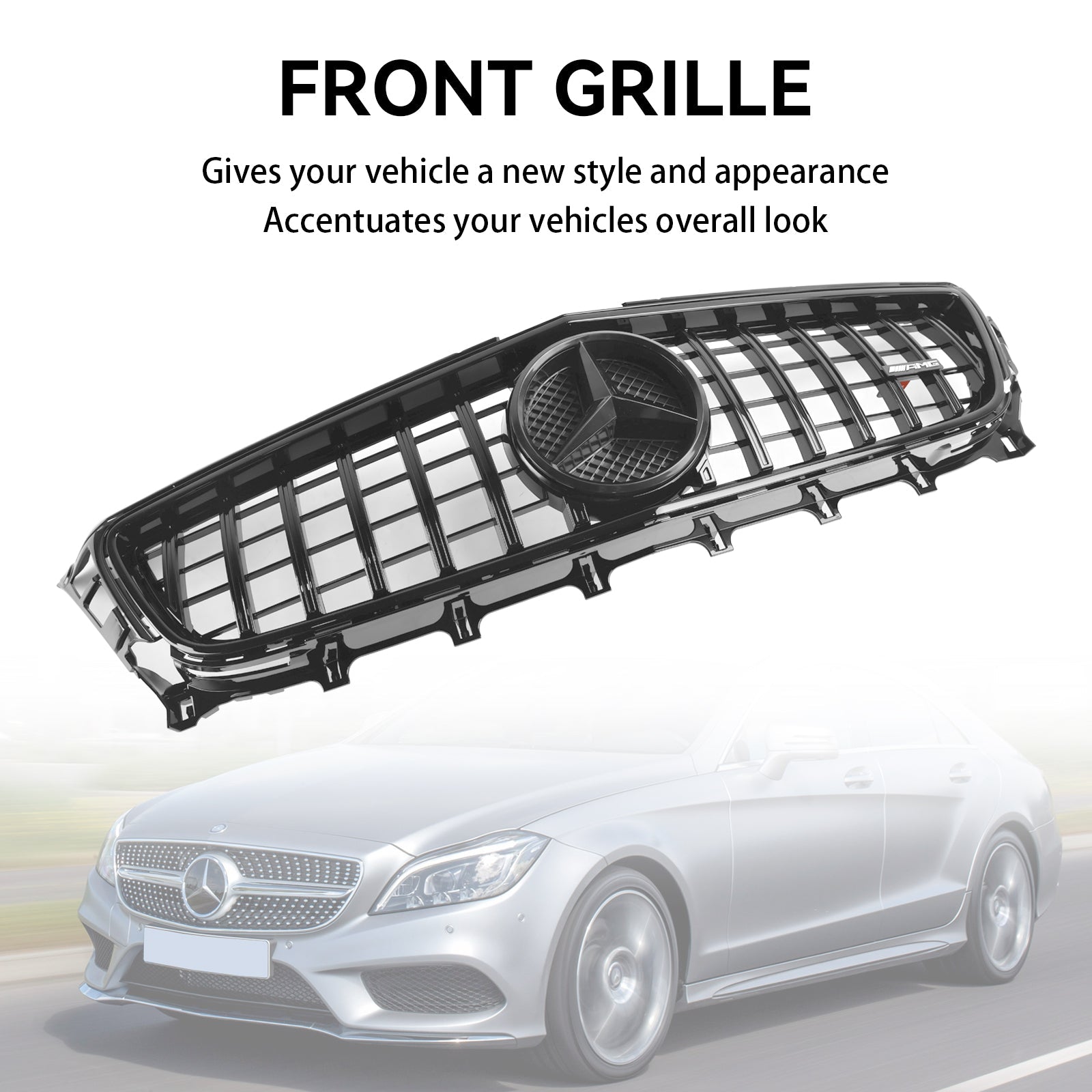 2011 2012 2013 2014 Mercedes-Benz W218 C218 X218 CLS ClS350/500/550 Frontgrille GT