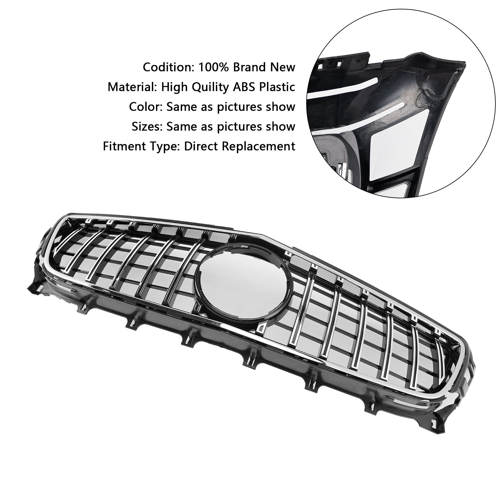 Mercedes-Benz CLS 2011-2014 W218 ClS250/350/450/500/550 Frontgrille