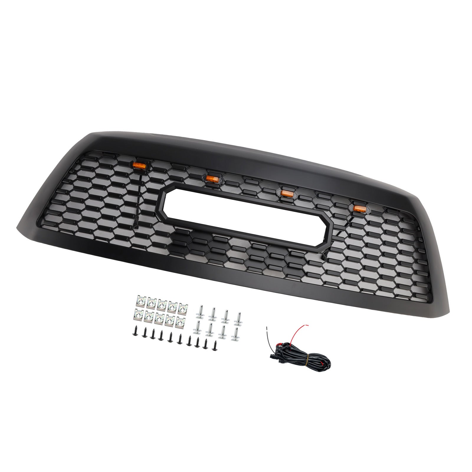 Toyota Sequoia 2008-2018 con griglia per paraurti anteriore nera opaca a LED