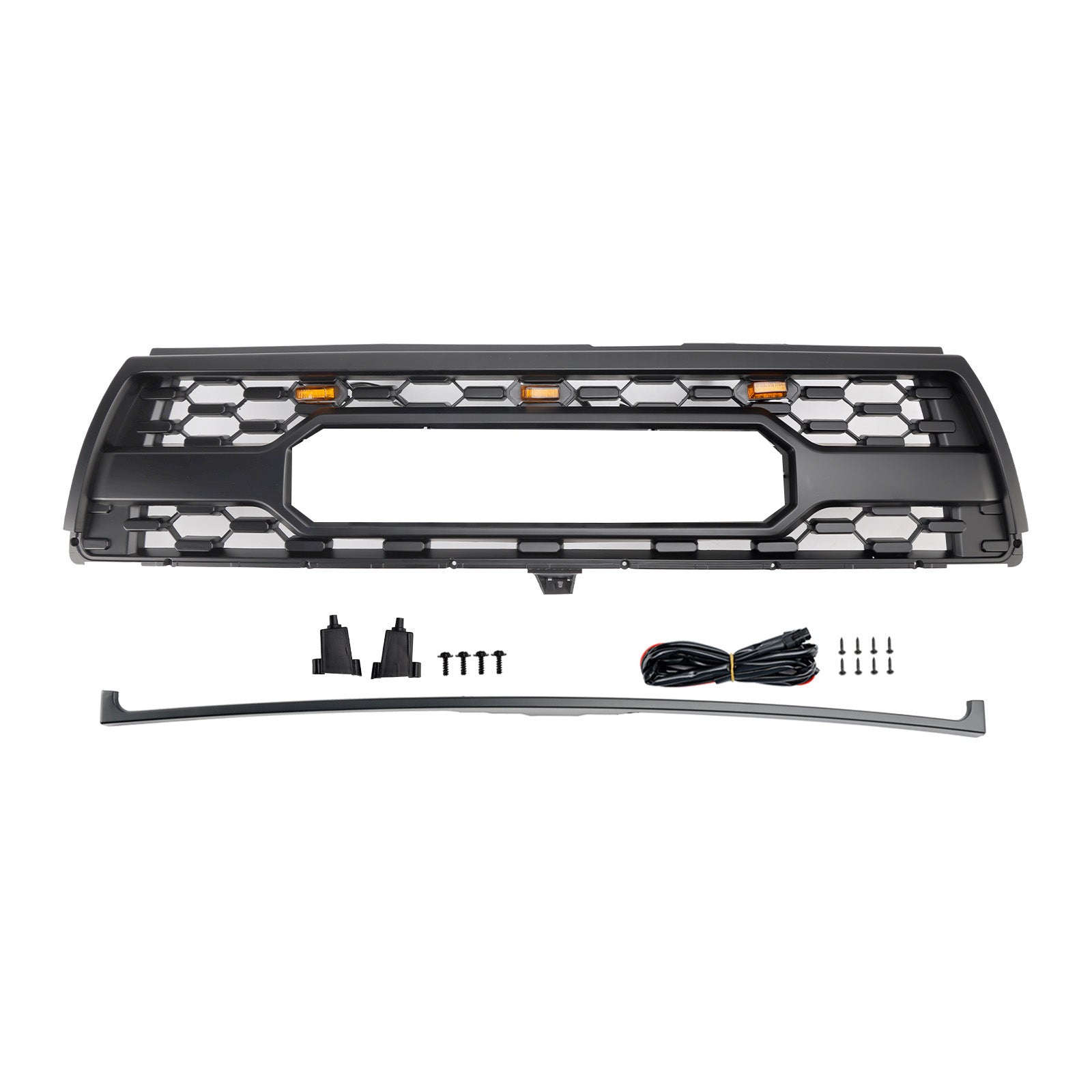 1996-2000 Toyota 4Runner Med Led Matt Black Front Bumper Grille