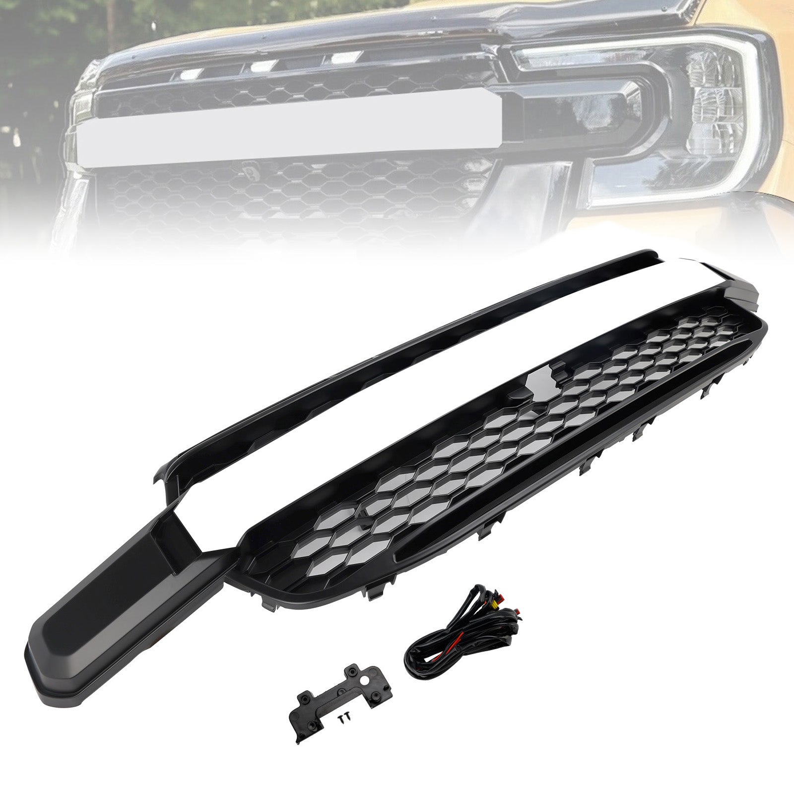 2023-2025 Ford Ranger Next Gen T9 Wildtrak Front Bumper Grille
