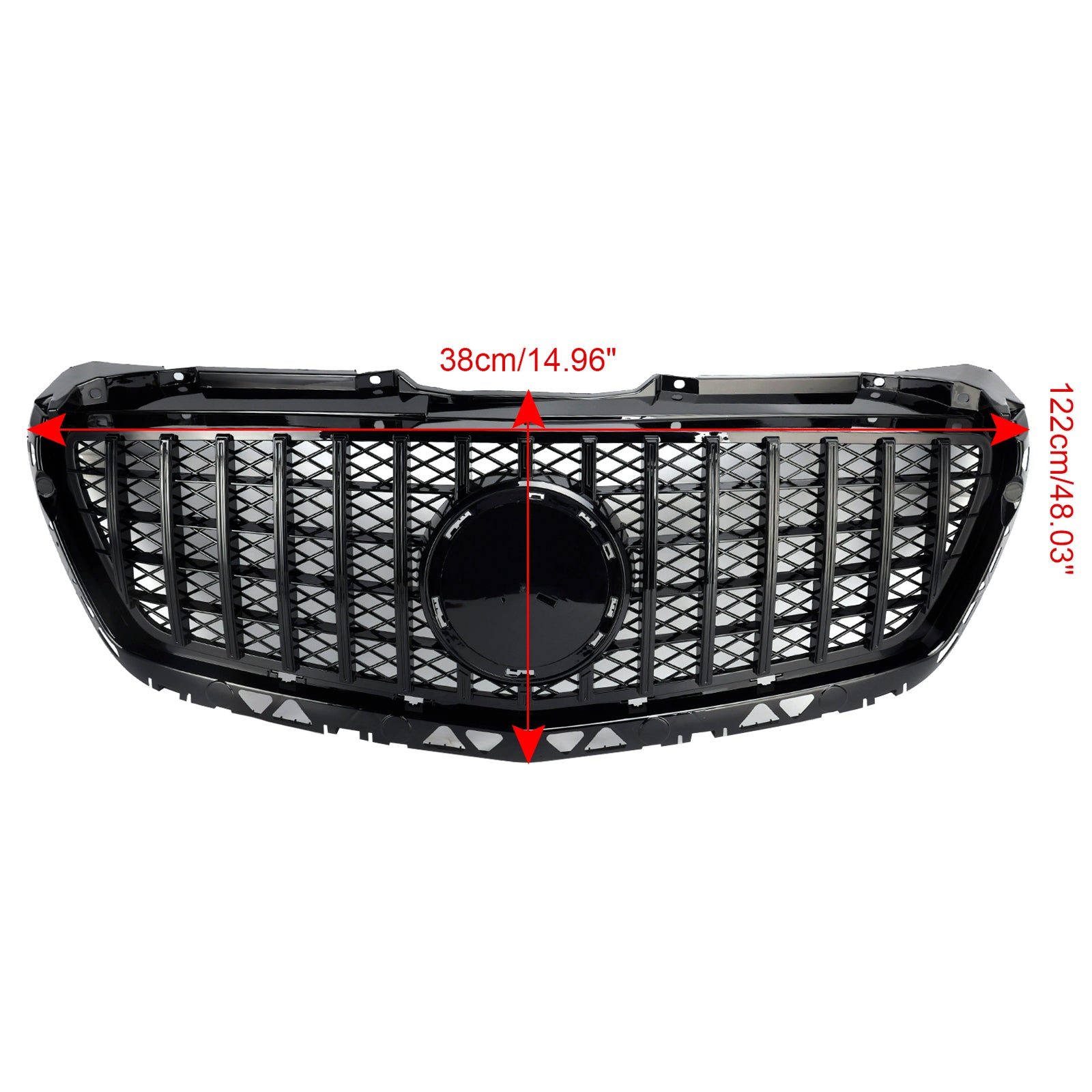 Mercedes-Benz Sprinter 2014-2018 W906 Calandre de pare-chocs avant noire