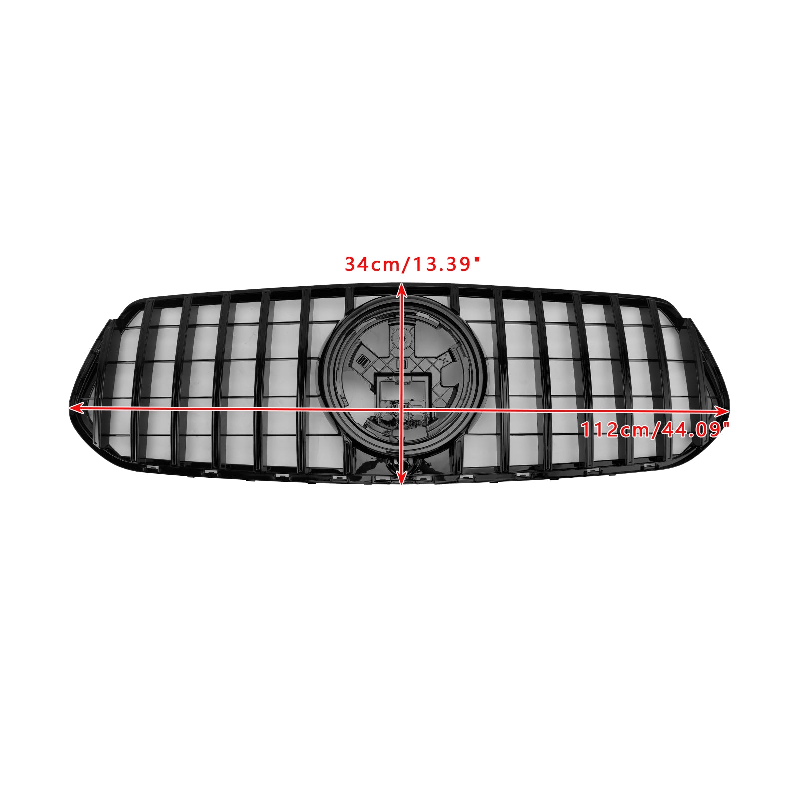 Calandre avant noire brillante compatible avec Mercedes-Benz GLE W167 C167 V167 2020-2023