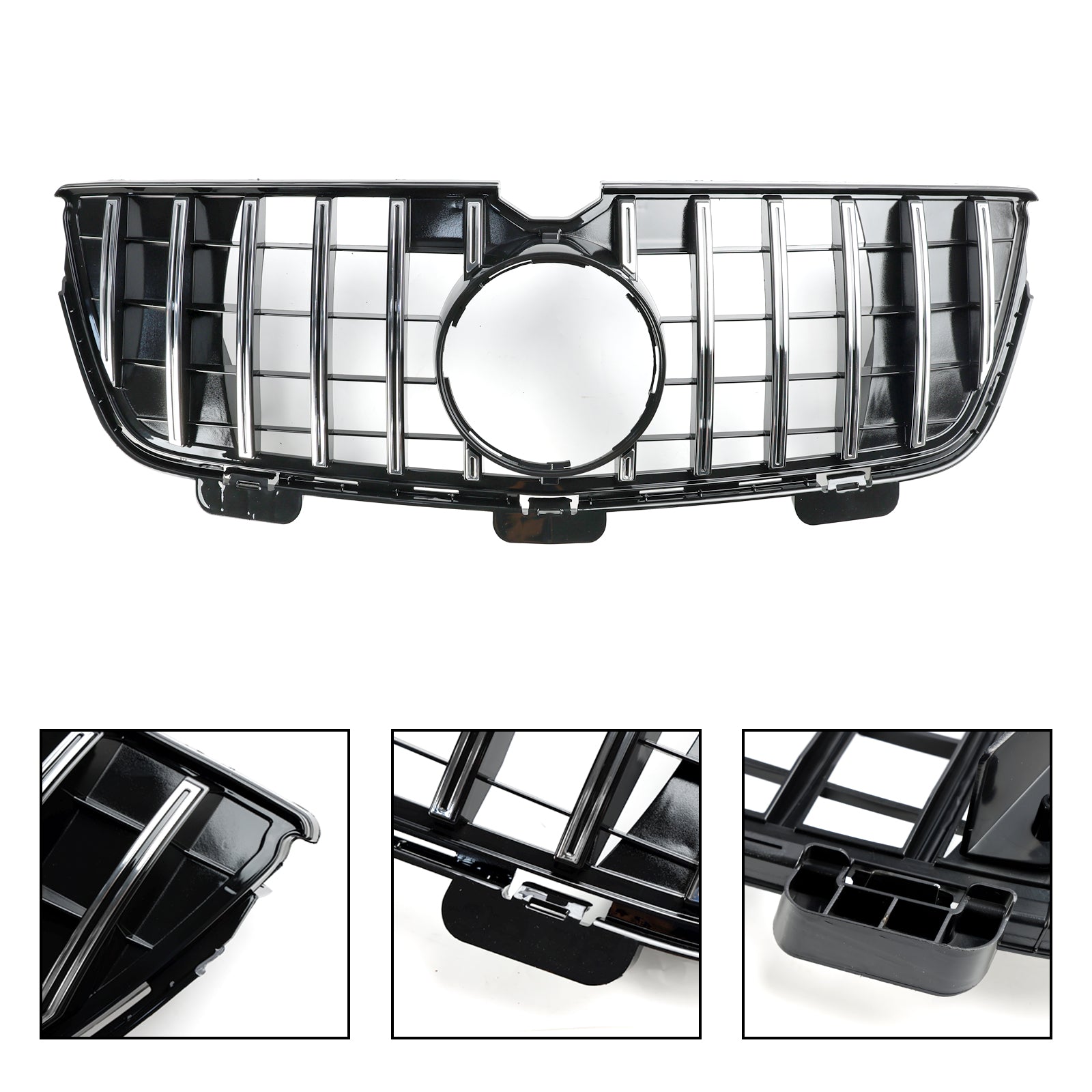 2010-2012 Mercedes-Benz GL X164 GL450 GL500 Voorbumper Grill Grille Chroom