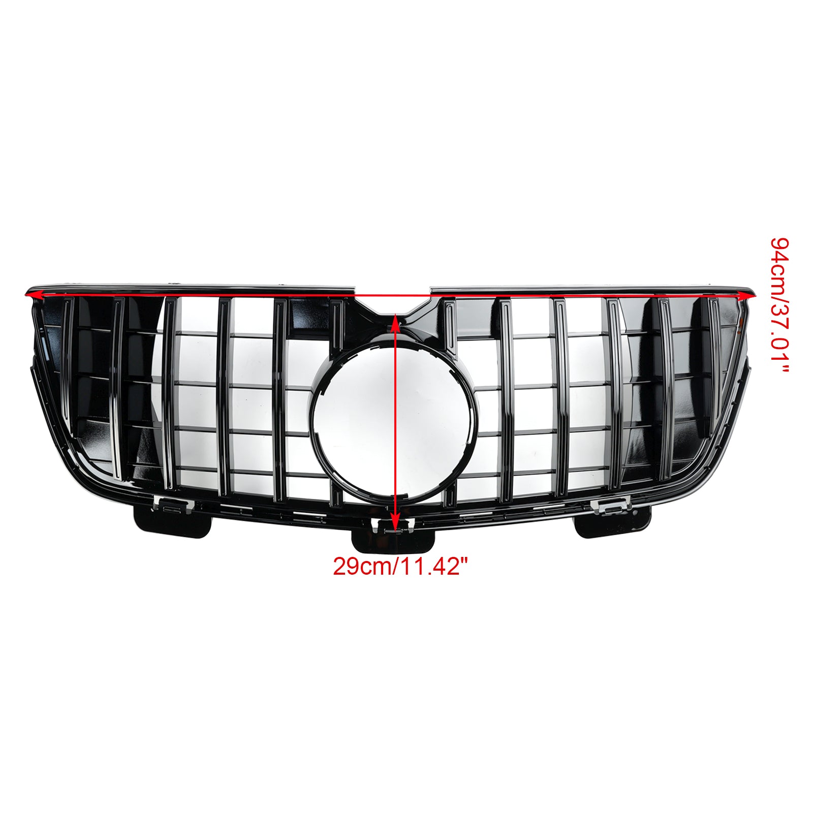 2010-2012 Mercedes-Benz GL X164 GL450 GL500 Voorbumper Grill Grille Chroom