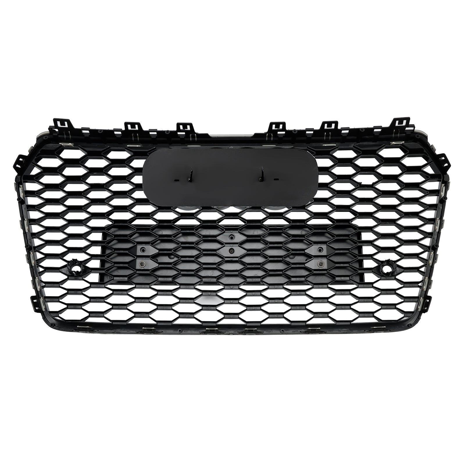 2016-2018 Audi A7 C7 S7 RS7 Style Honeycomb Front Bumper Grille Grill Black
