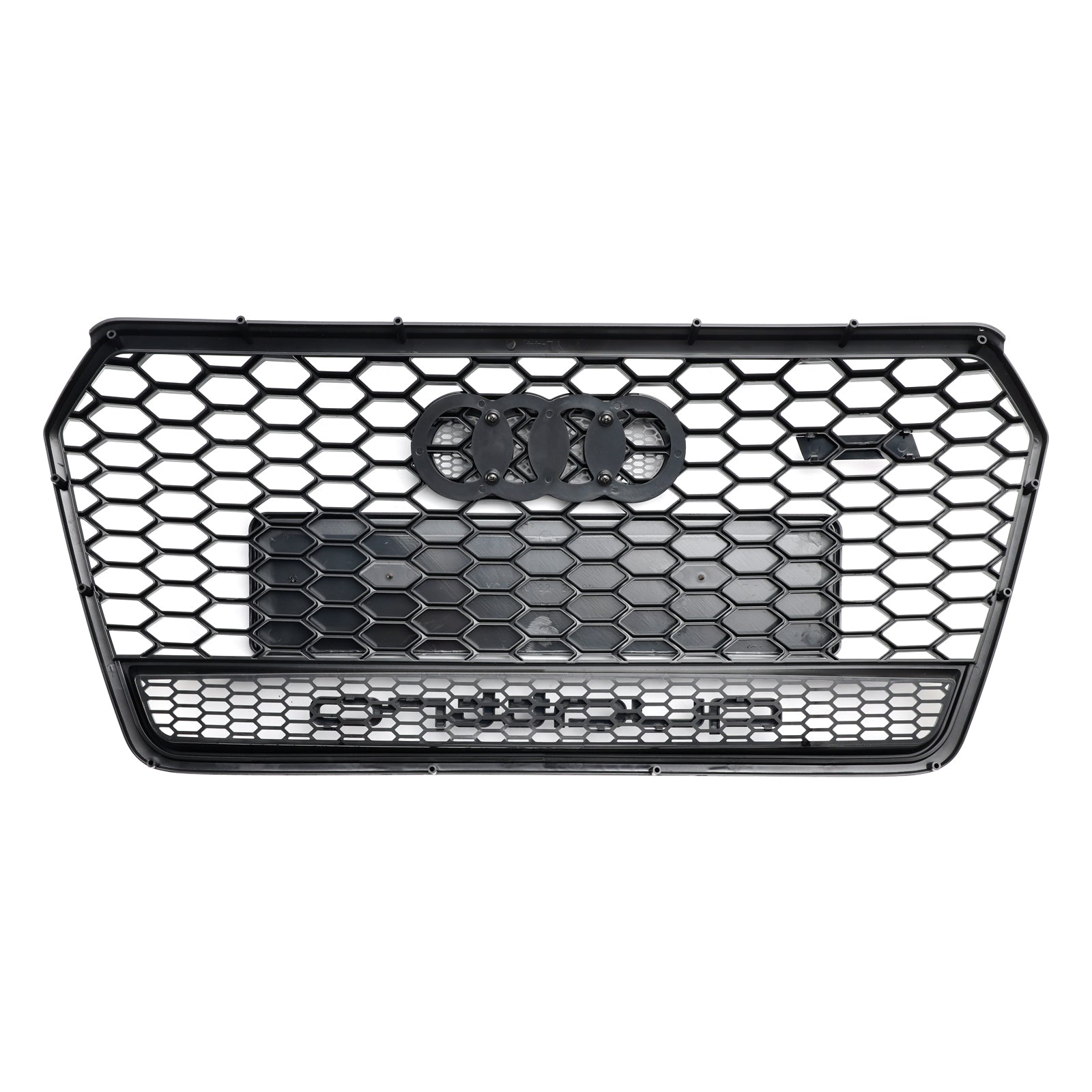 2016-2018 AUDI A7 C7 S7 RS7 Style en nid d'abeille de pare-chocs Grille de grille noire