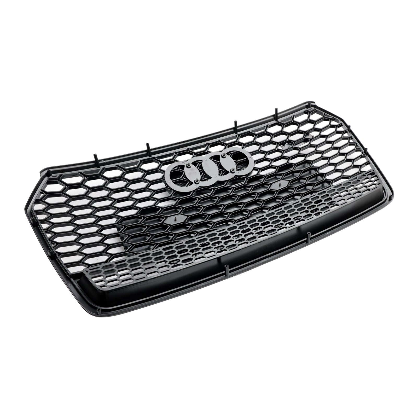 2016-2018 AUDI A7 C7 S7 RS7 Style en nid d'abeille de pare-chocs Grille de grille noire