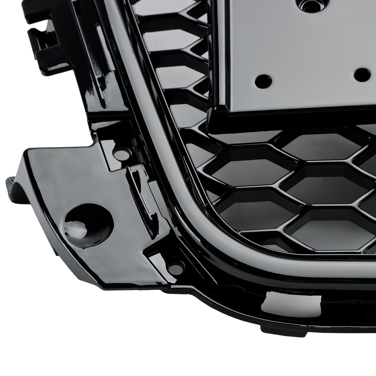 2008 2009 2010 2011 2012 2013 Audi A3 8P RS3 Style Honeycomb Front Bumper Grille Grill