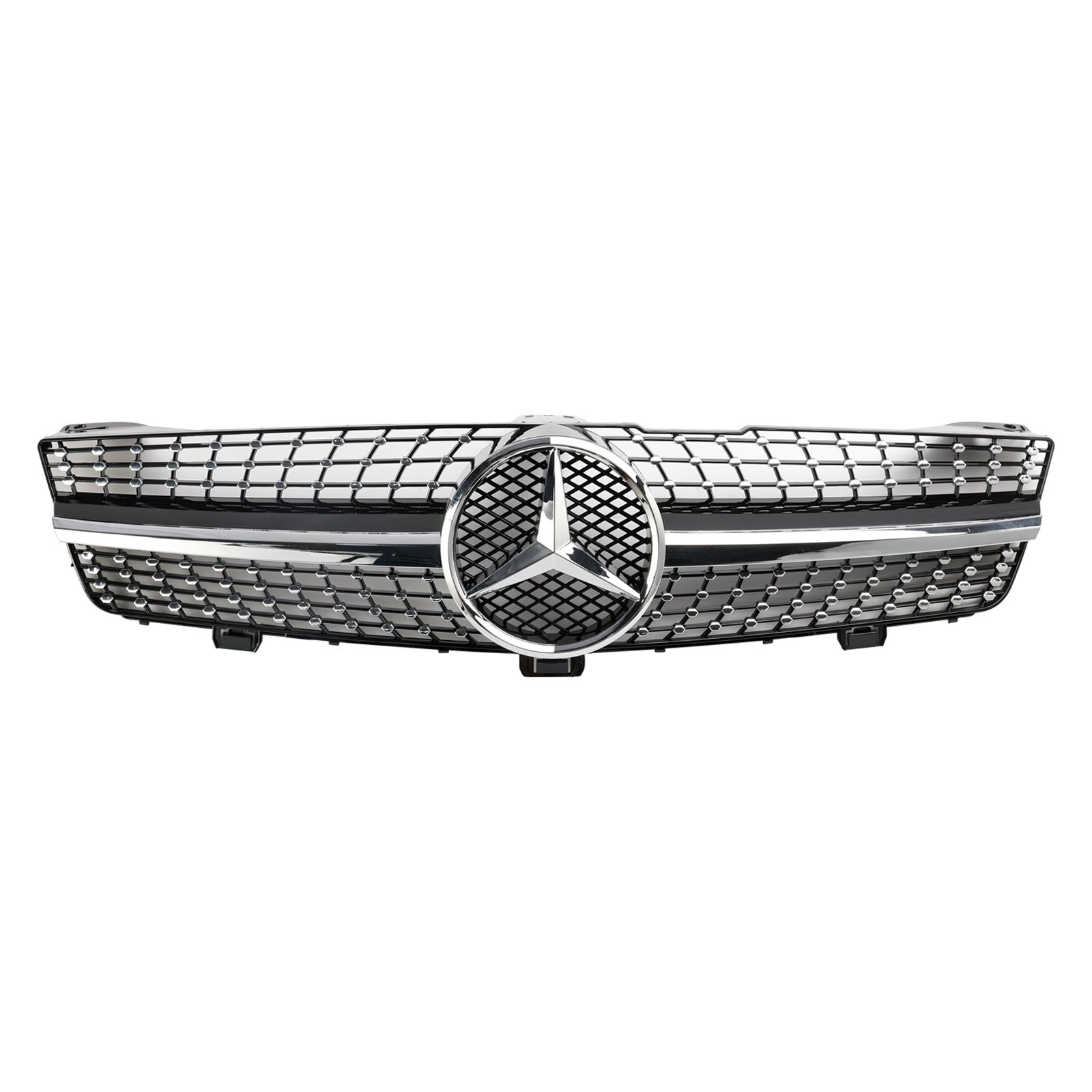2008 2009 2010 Mercedes-Benz Clase CLS W219 Parrilla de radiador delantera tipo diamante C219 CLS500