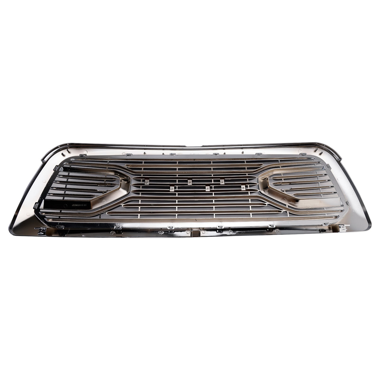 2009-2012 Dodge Ram 1500 W/ Led Light Chrome Front Bumper Grill Grille
