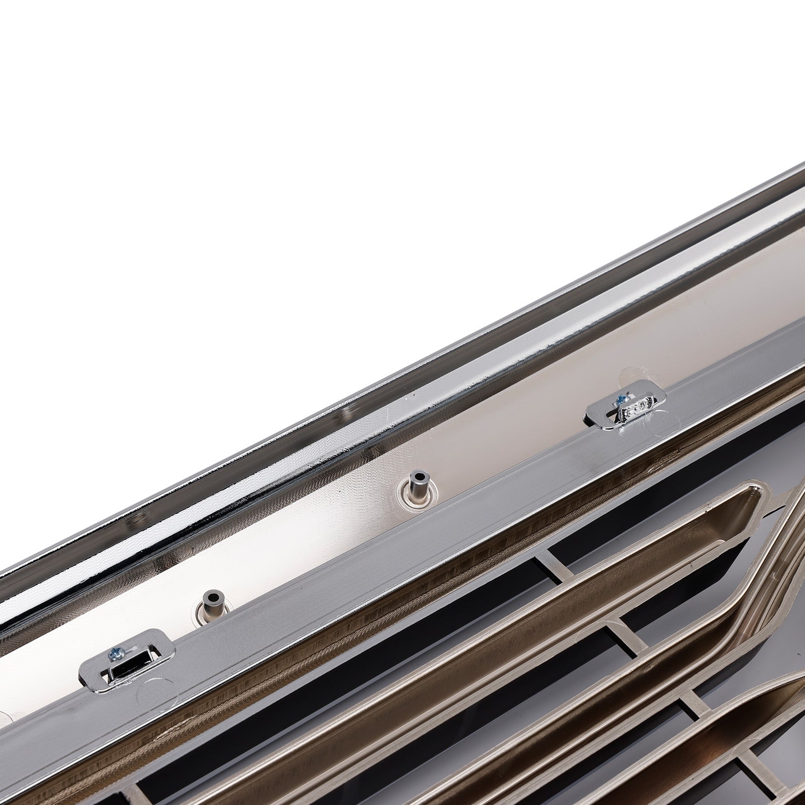 2009-2012 Dodge Ram 1500 W/ Led Light Chrome Front Bumper Grill Grille