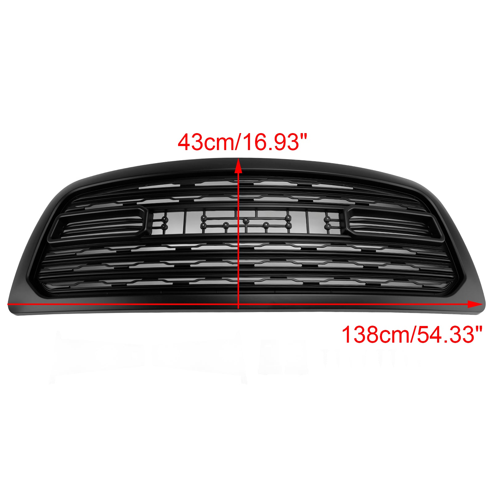 2009-2012 Dodge Ram 1500 W/Led Light LTD Style Grille de pare-chocs avant