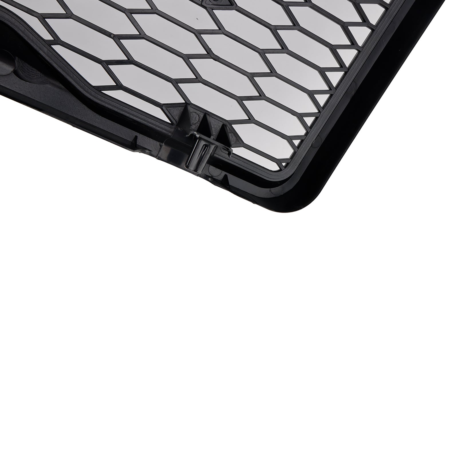 1992-1996 Ford F150 m/ LED MATTE SVART FRONT Honeycomb Bumper Grille Grill