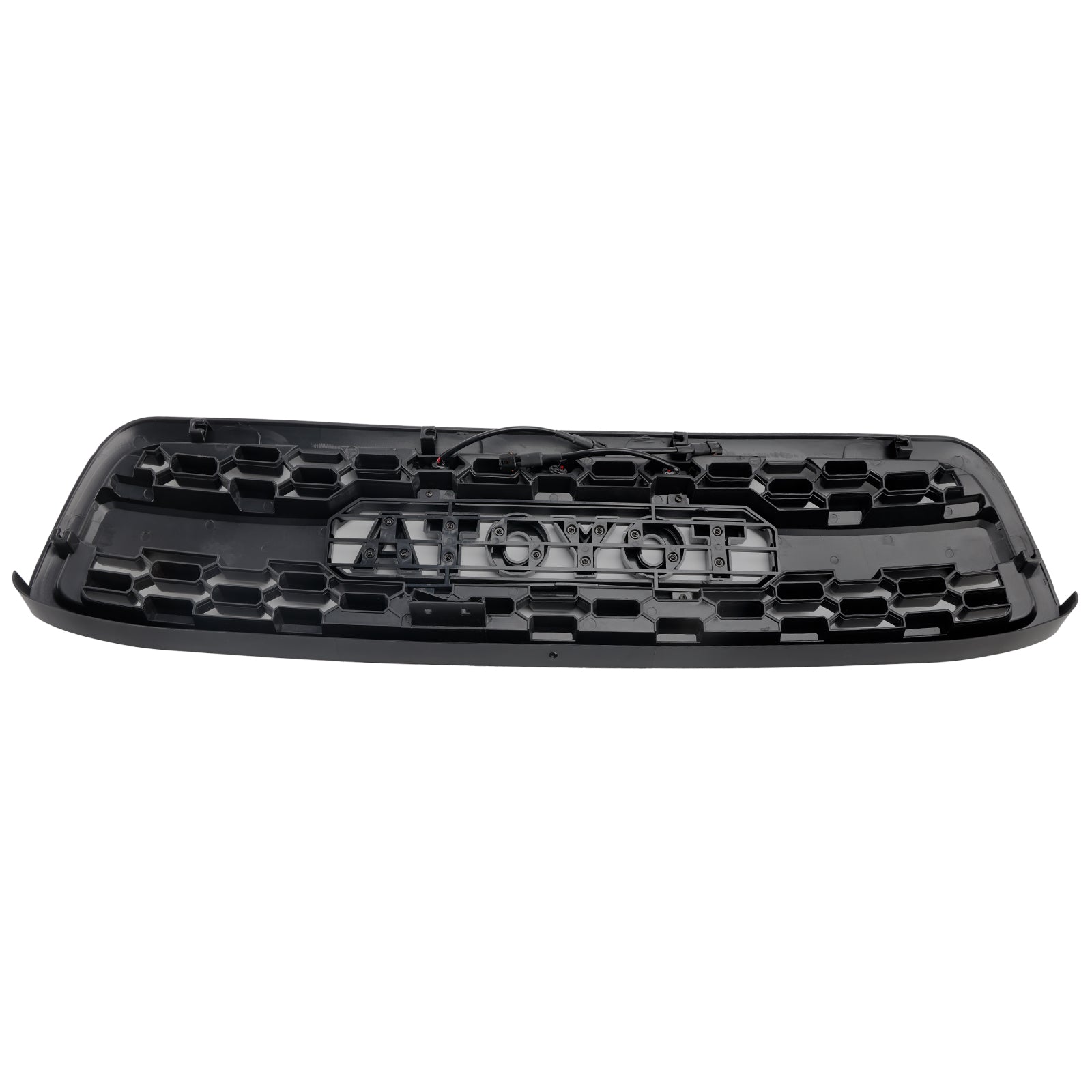 Matzwarte voorbumpergrill voor Toyota Tundra 2000-2002 W/LED