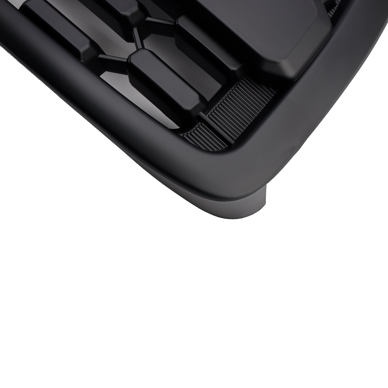 Matzwarte voorbumpergrill voor Toyota Tundra 2000-2002 W/LED