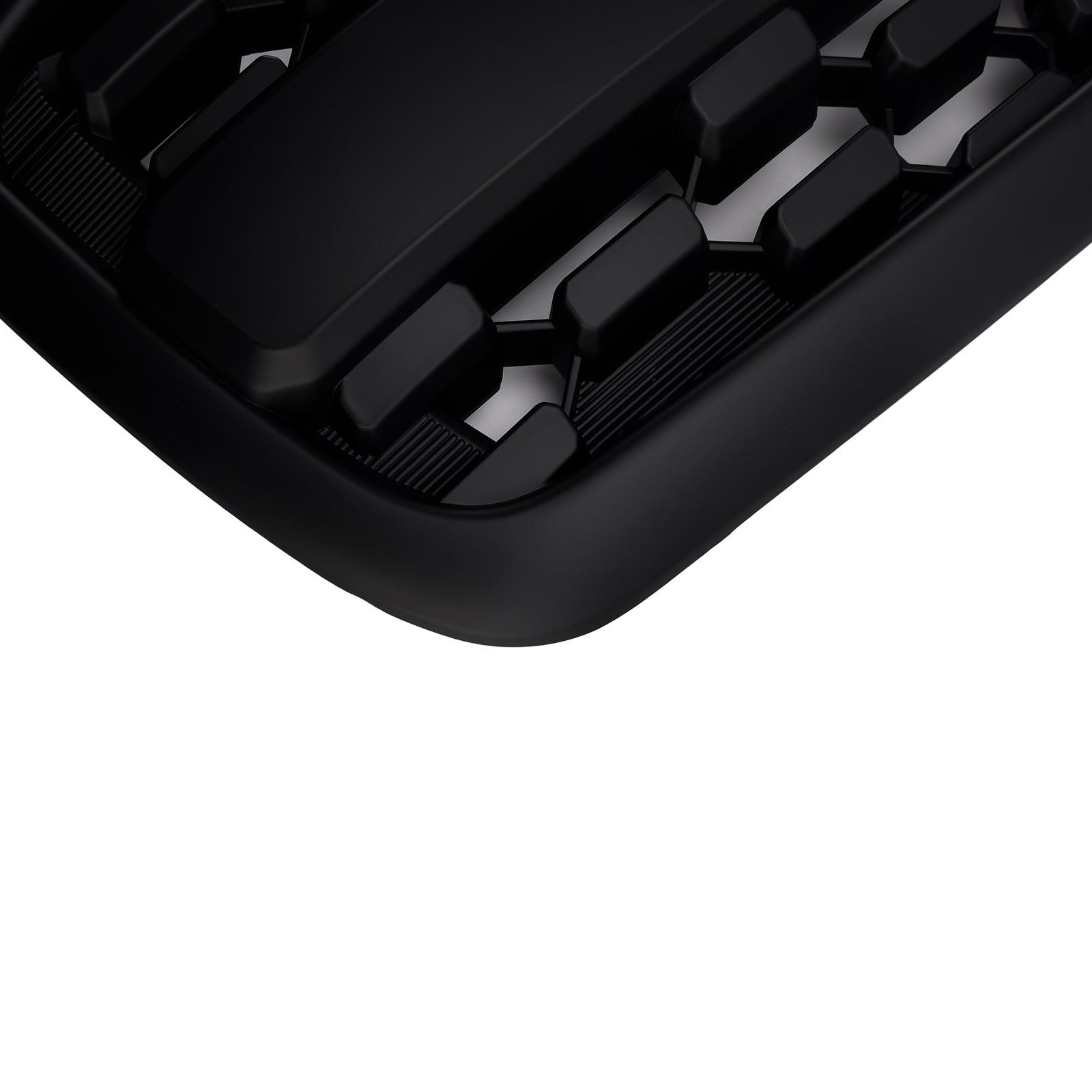 Matzwarte voorbumpergrill voor Toyota Tundra 2000-2002 W/LED