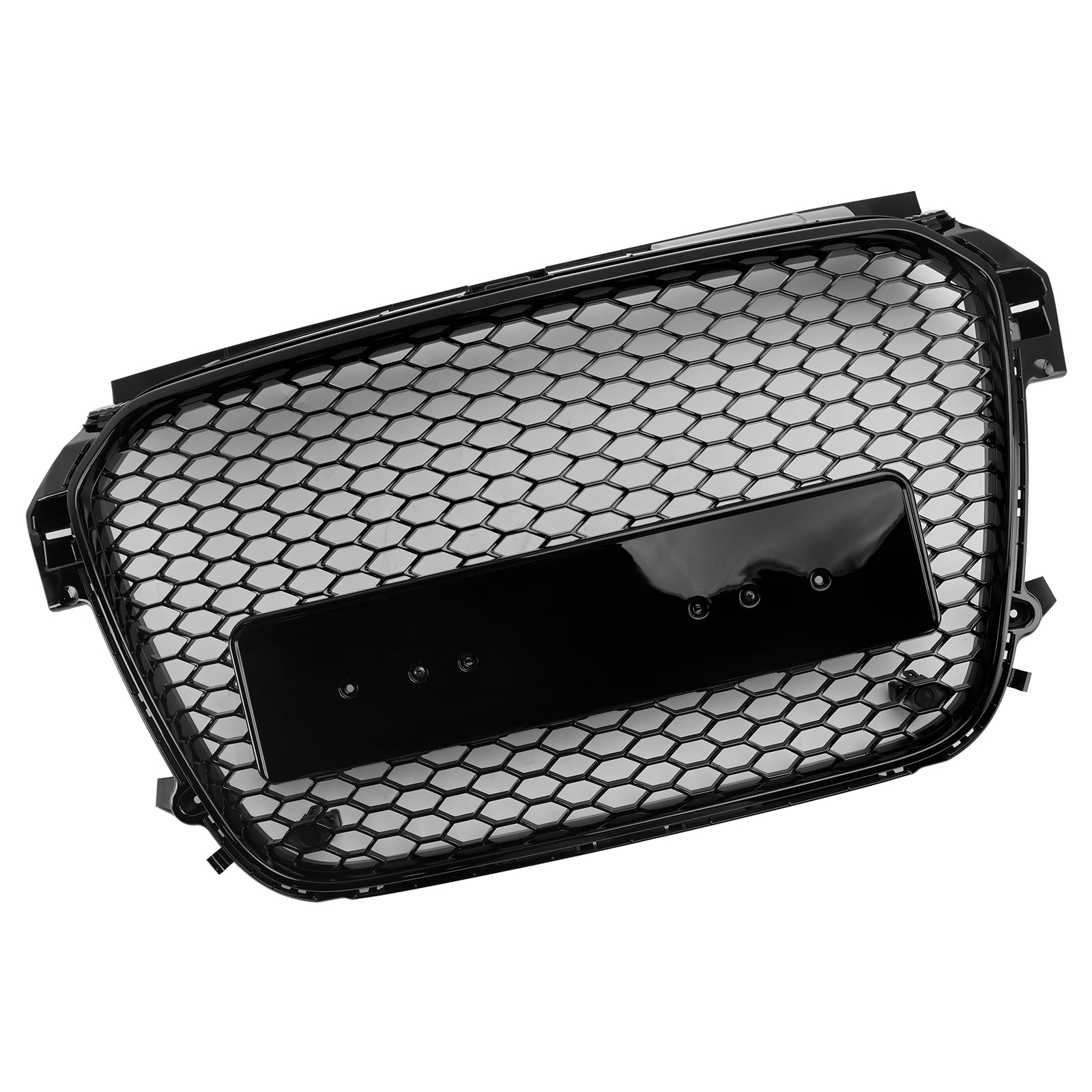 2010-2014 Audi A1 S1 Pre-Facelift Glanzend Zwart Honingraat Bumper Grill Grille