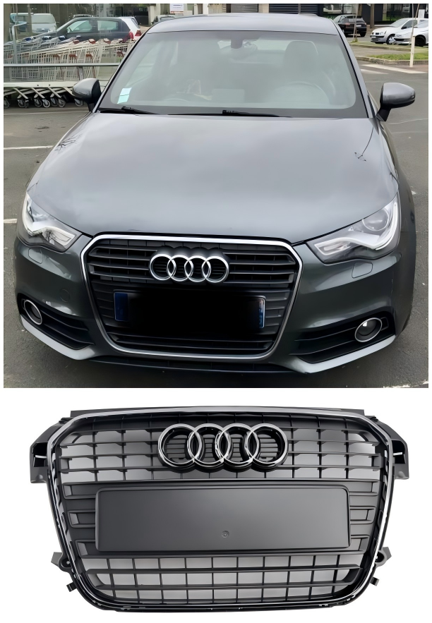 2010-2014 Audi A1 S-Line MK1 Chrome Front Bumper Grill Grill