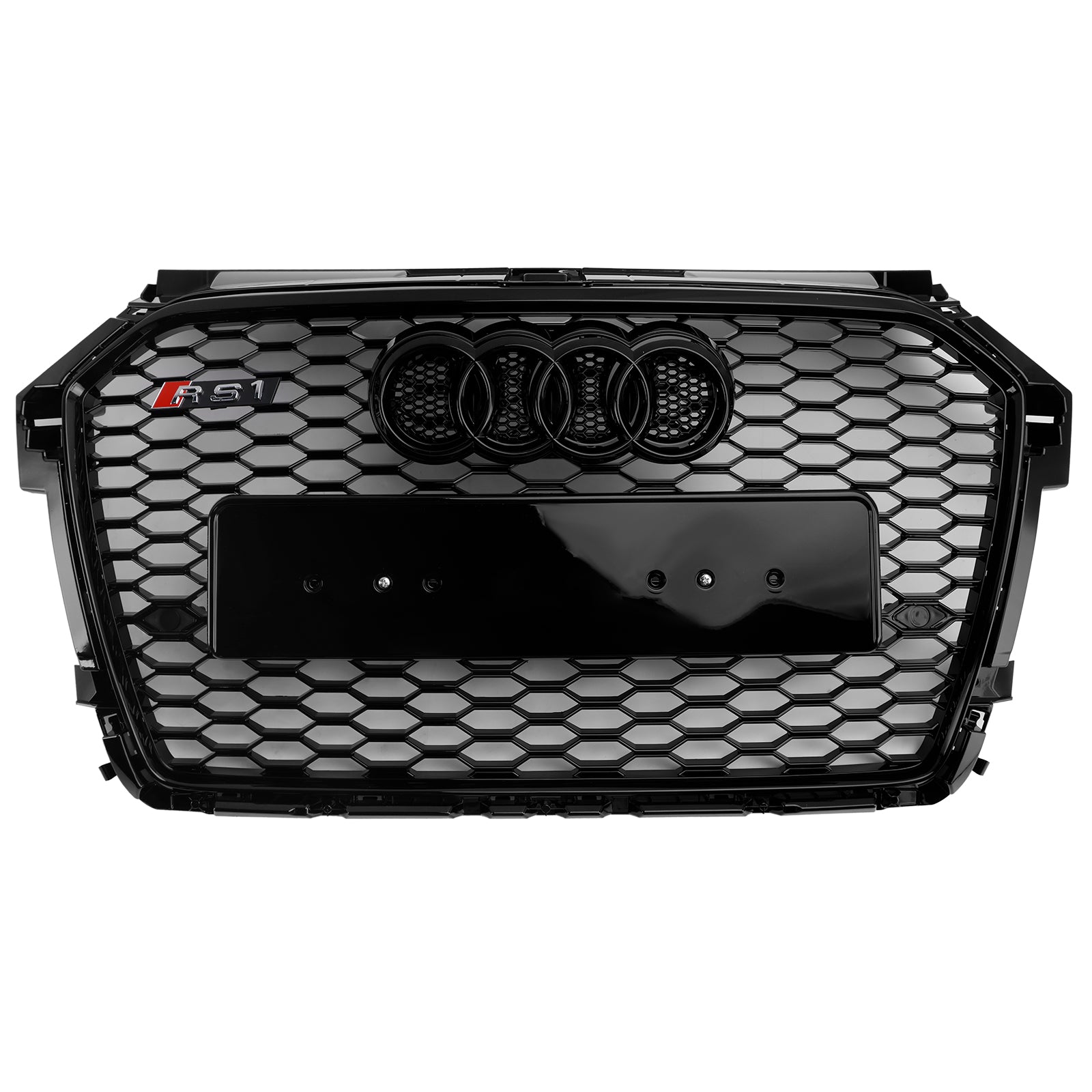 2016-2019 Audi A1 S1 8x facelift v štýle RS Honeycomb Bumper Grille Black